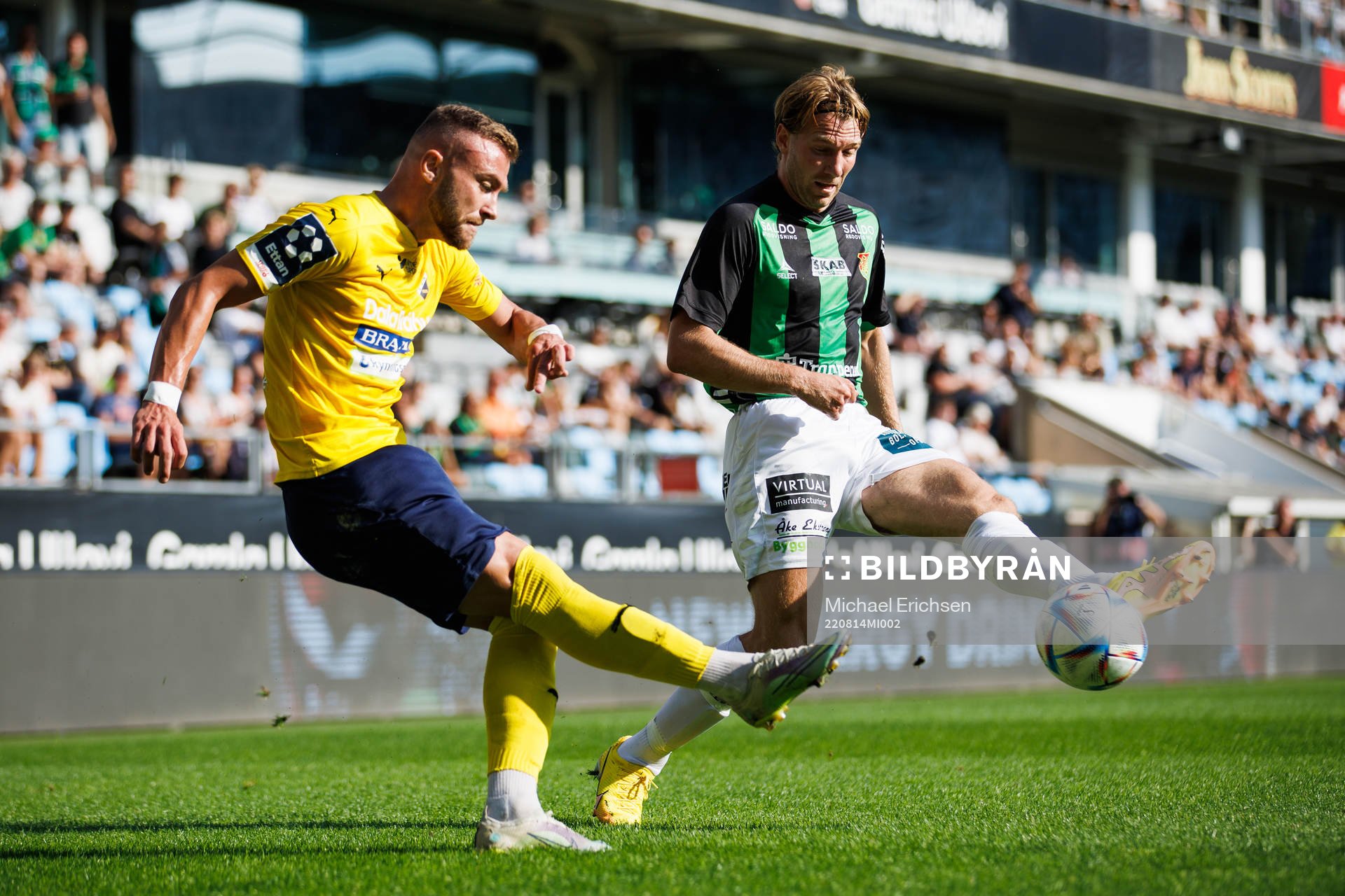 Ljungskiles Arlind Kalaja och GAIS August Wängberg