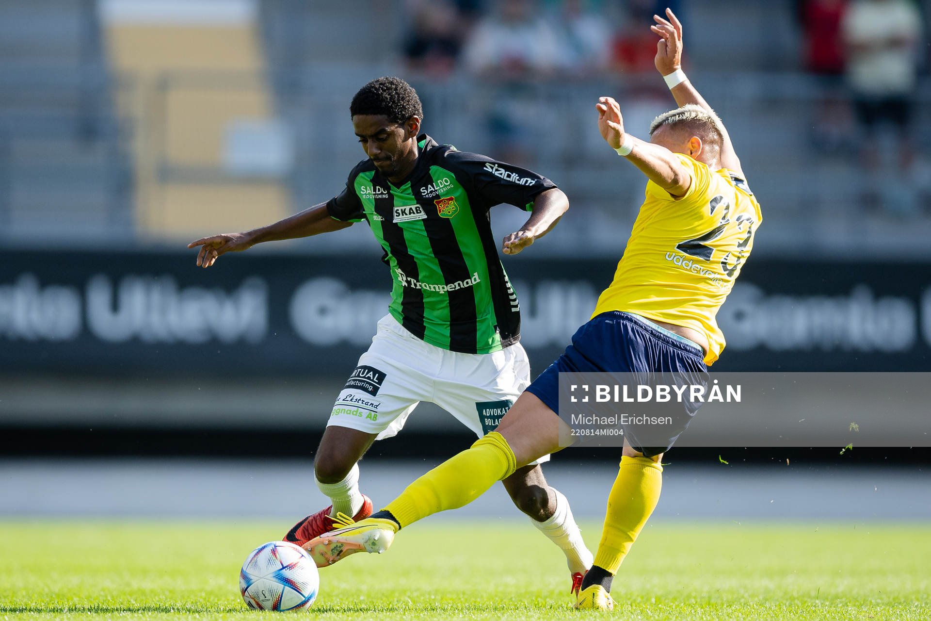 GAIS Harun Ibrahim och Ljungskiles Argjend Malaj