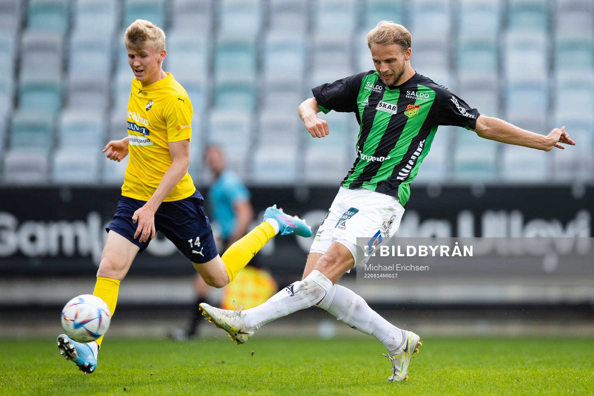 GAIS Gustav Lundgren skjuter 3-0