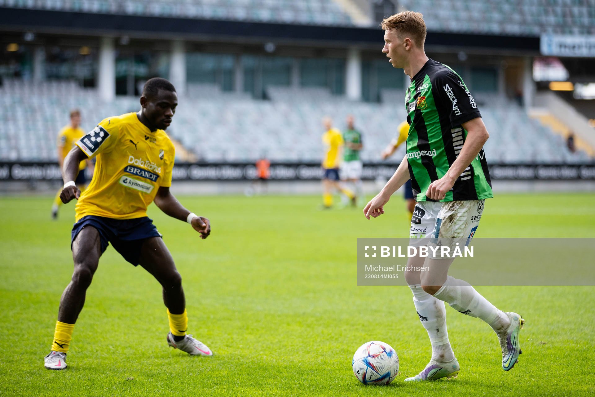 Ljungskiles Uba Charles Nwokoma mot GAIS Julius Lindberg