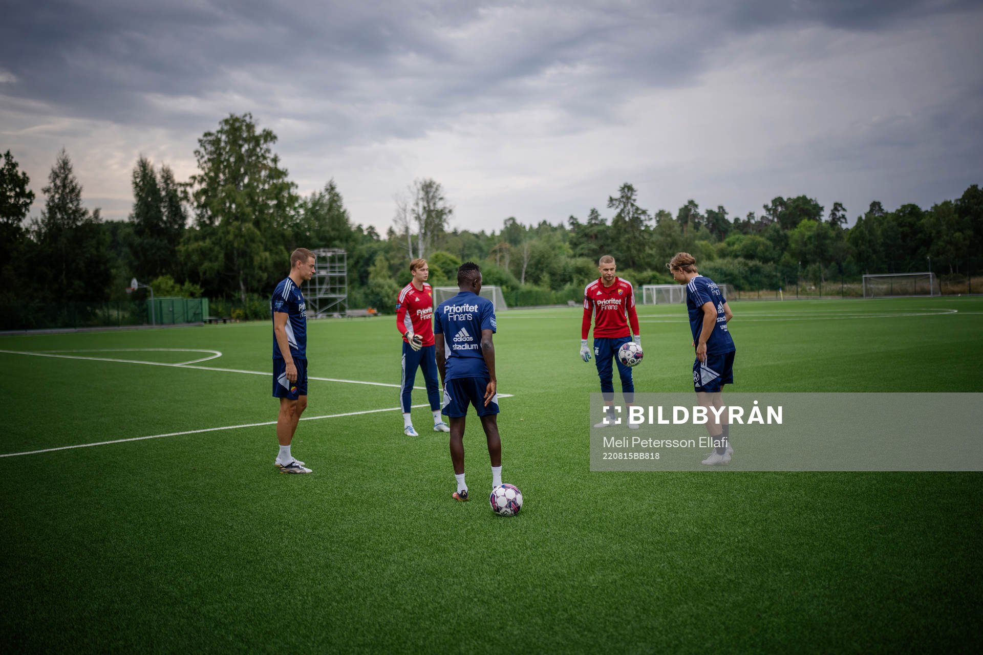 Djurgårdens Amadou Doumbouya, Jesper Löfgren, André