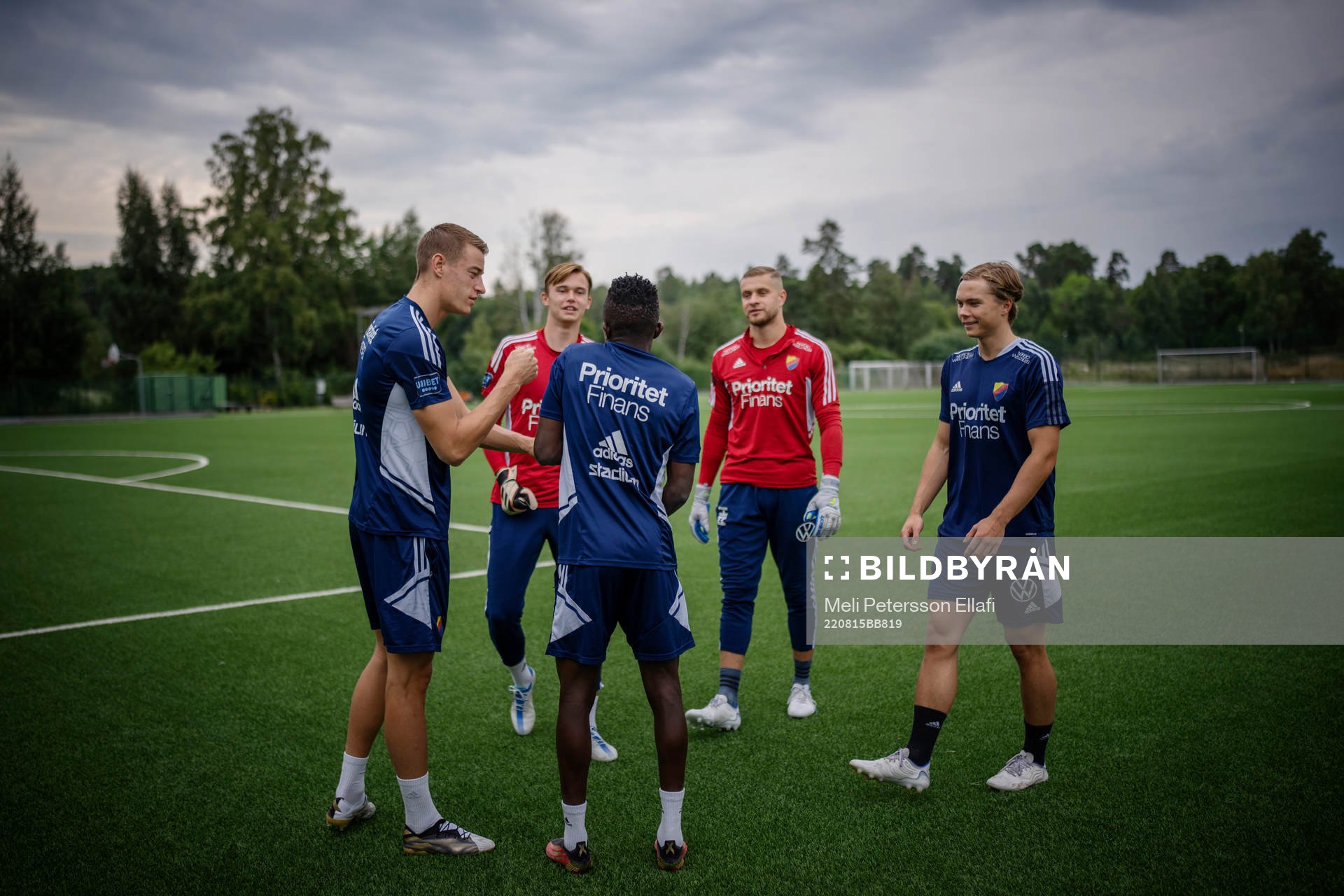 Djurgårdens Amadou Doumbouya, Jesper Löfgren, André
