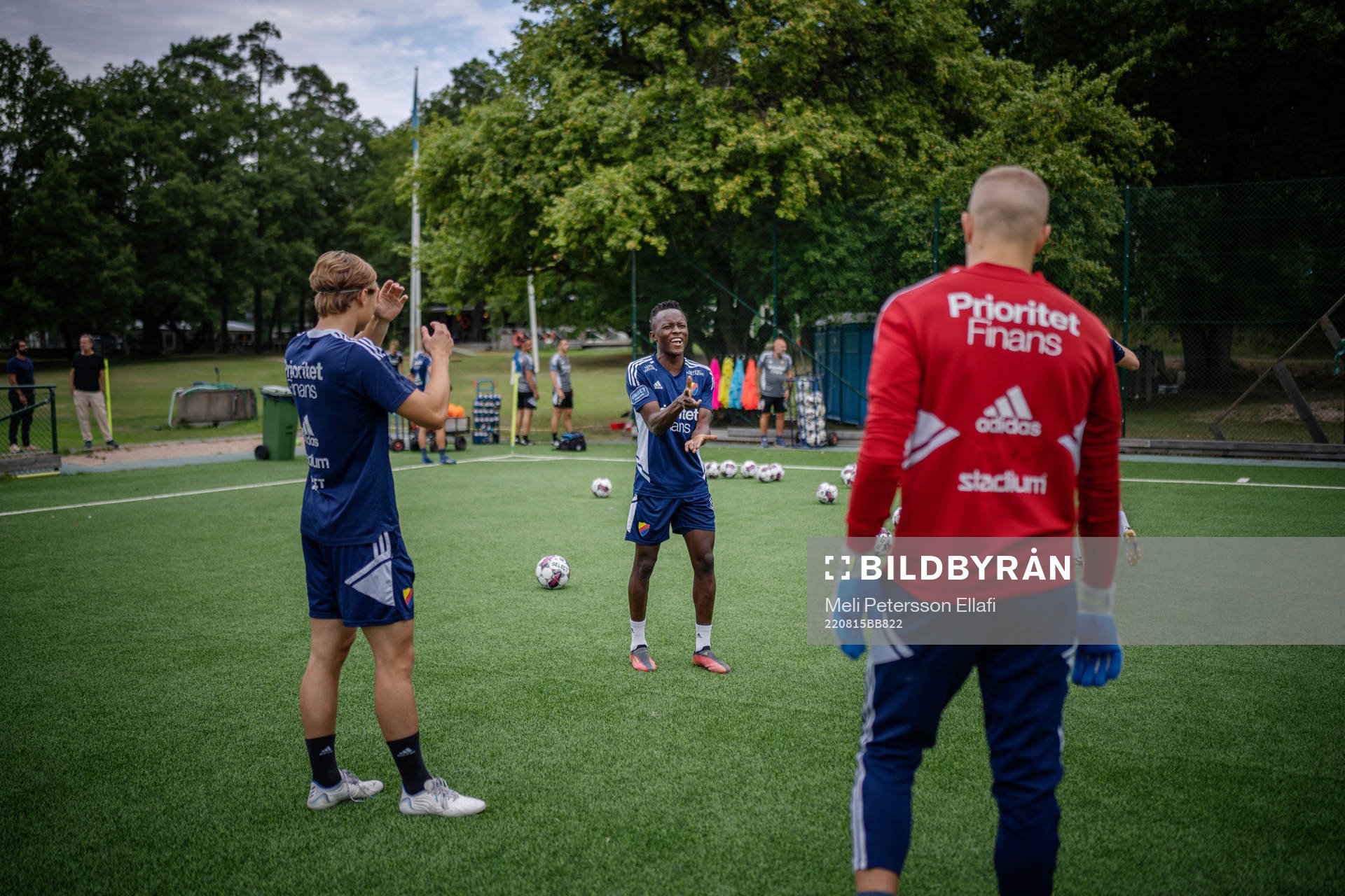 Djurgårdens Amadou Doumbouya, Aleksandr Vasyutin och Linus
