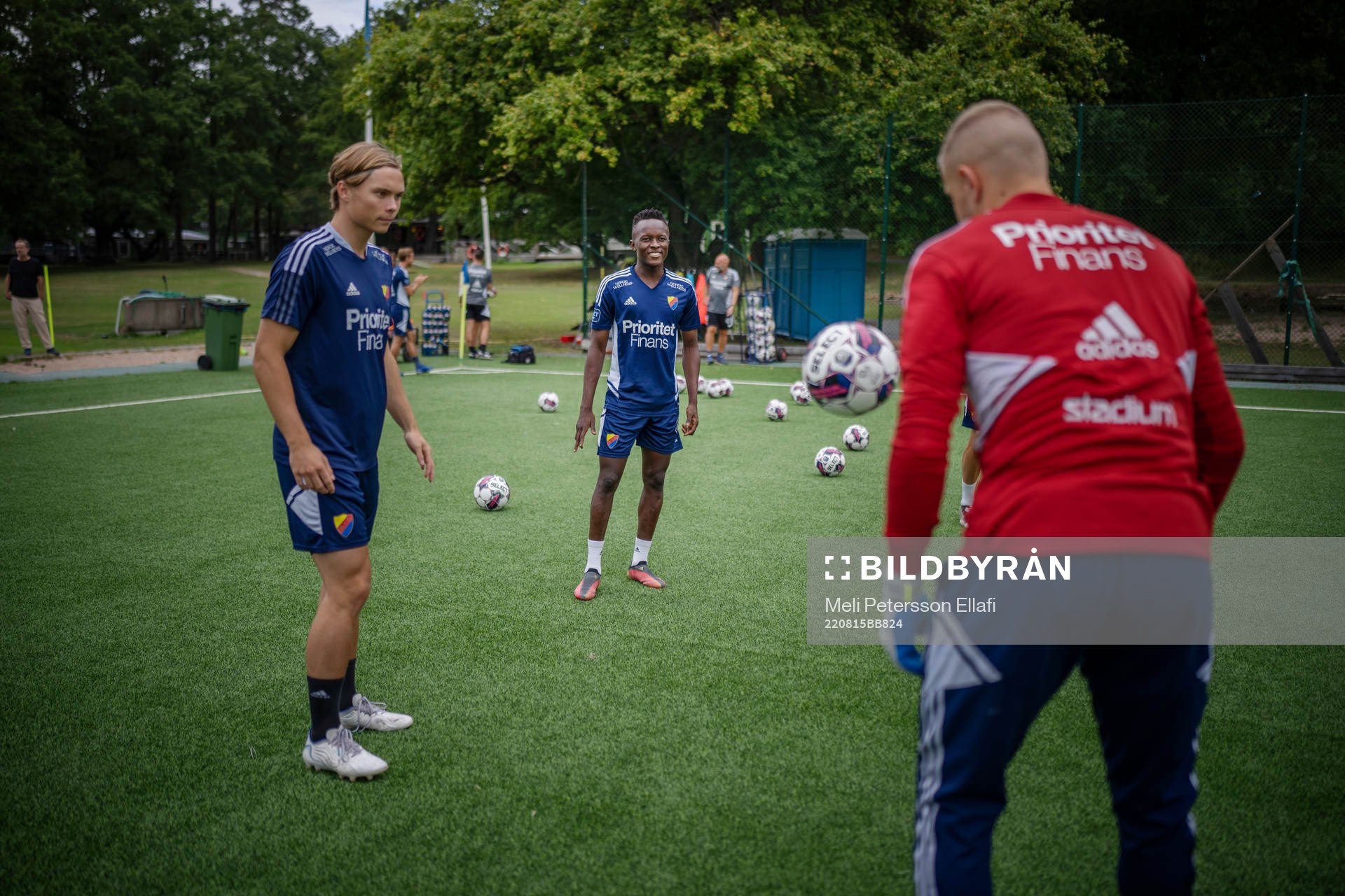 Djurgårdens Amadou Doumbouya, Aleksandr Vasyutin och Linus