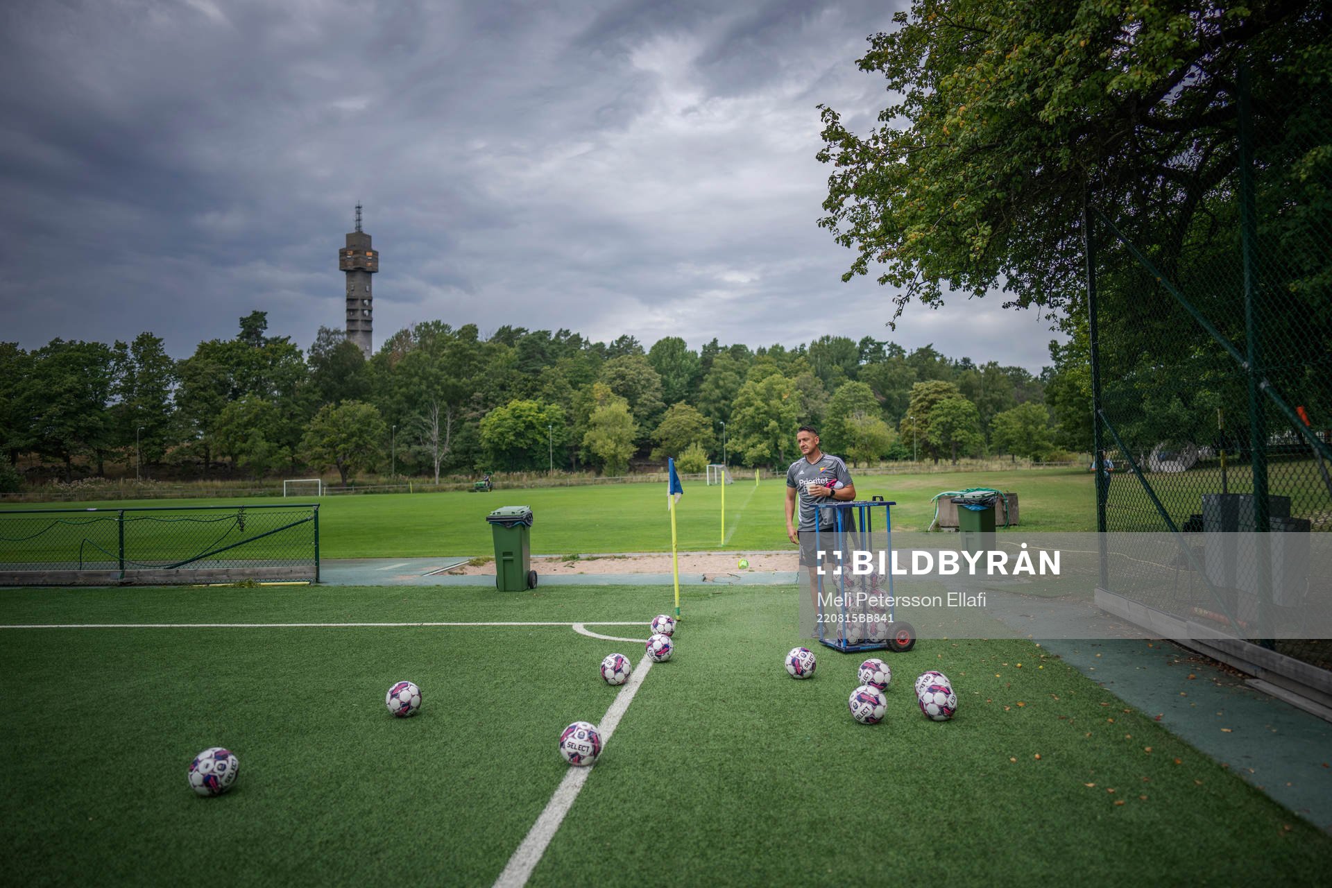 Djurgårdens målvaktstränare Nikos Gkoulios