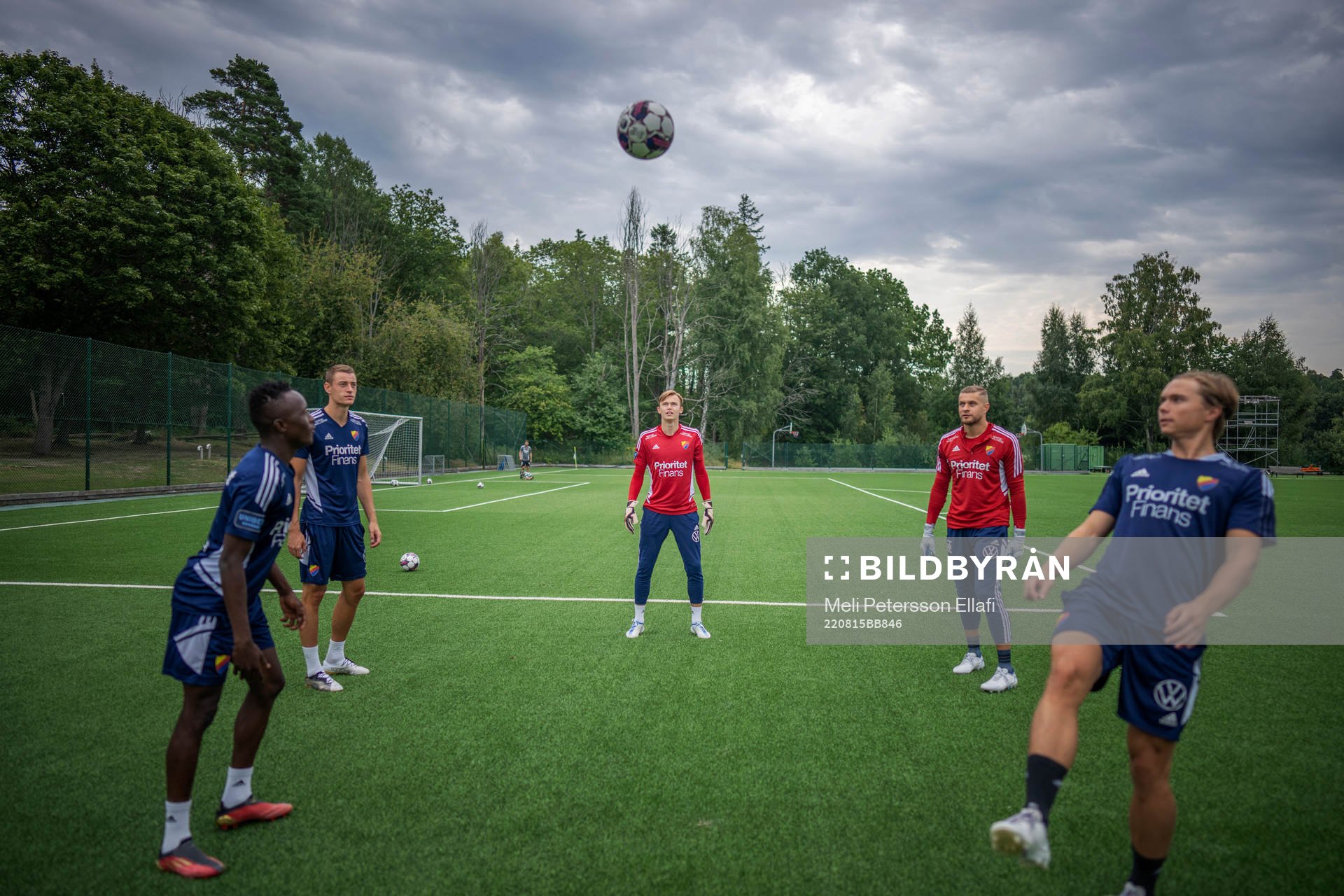 Djurgårdens Amadou Doumbouya, Jesper Löfgren, André