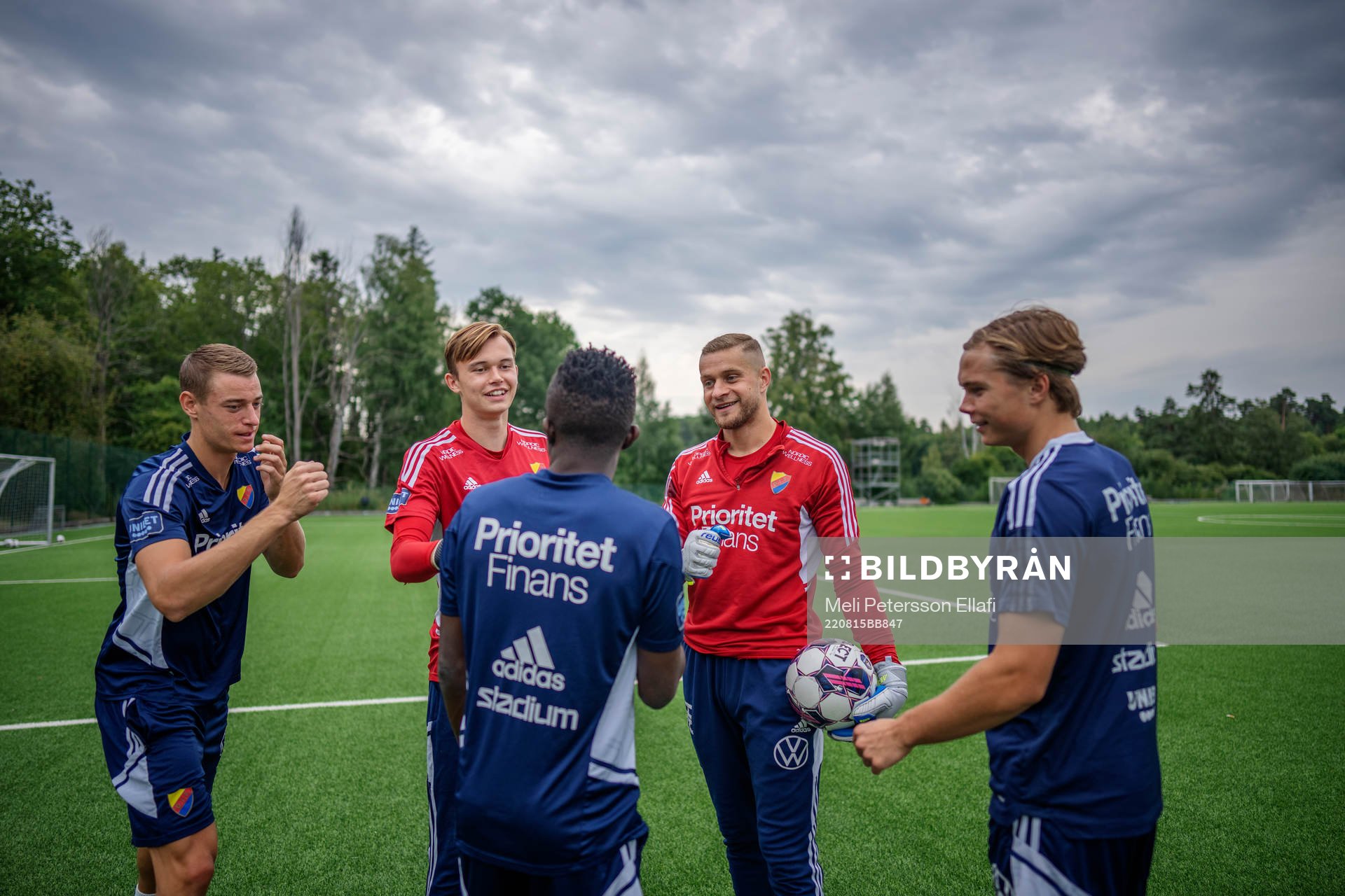 Djurgårdens Jesper Löfgren, André Picornell, Aleksandr