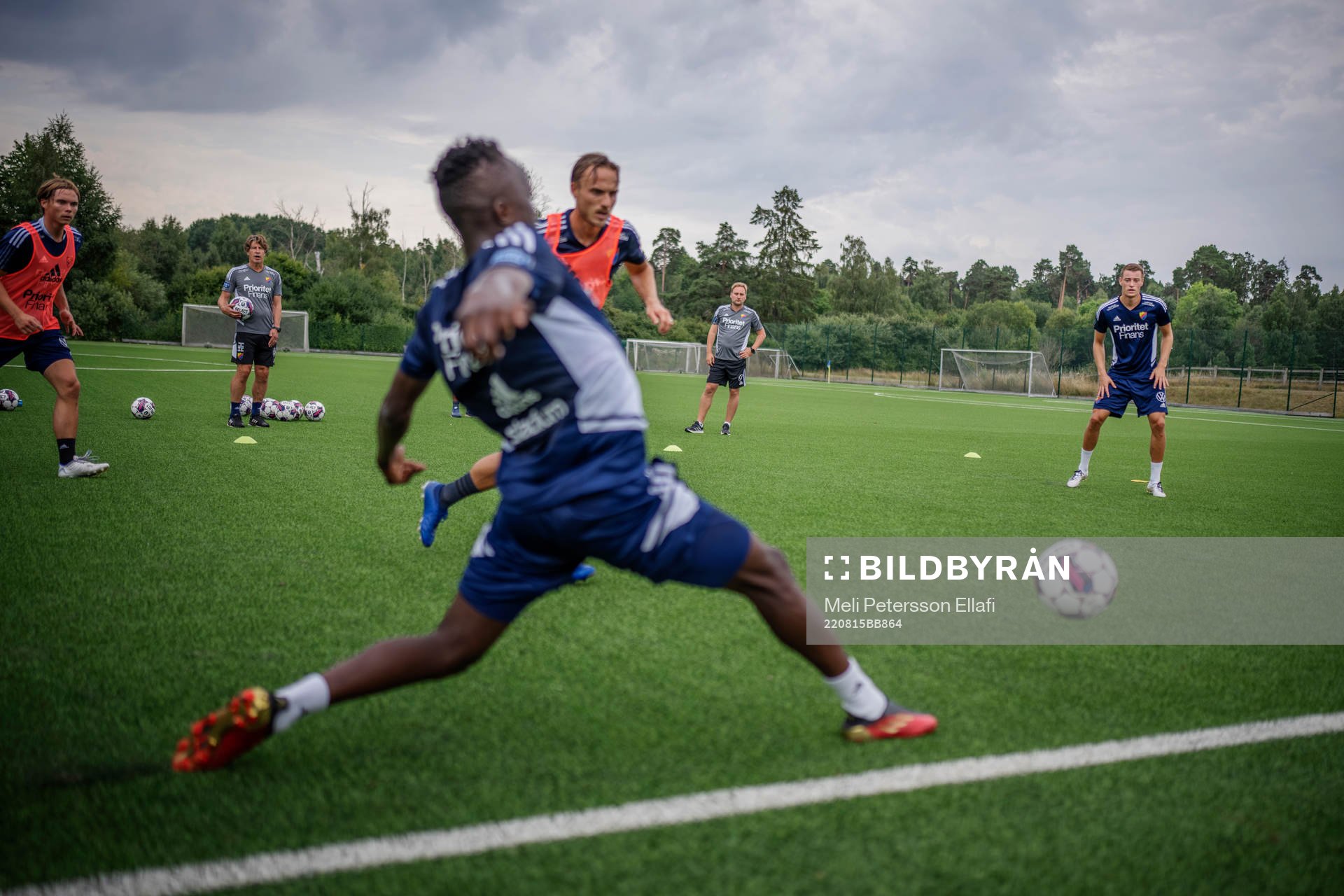 Djurgårdens Pierre Neurath Bengtsson, Amadou Doumbouya och