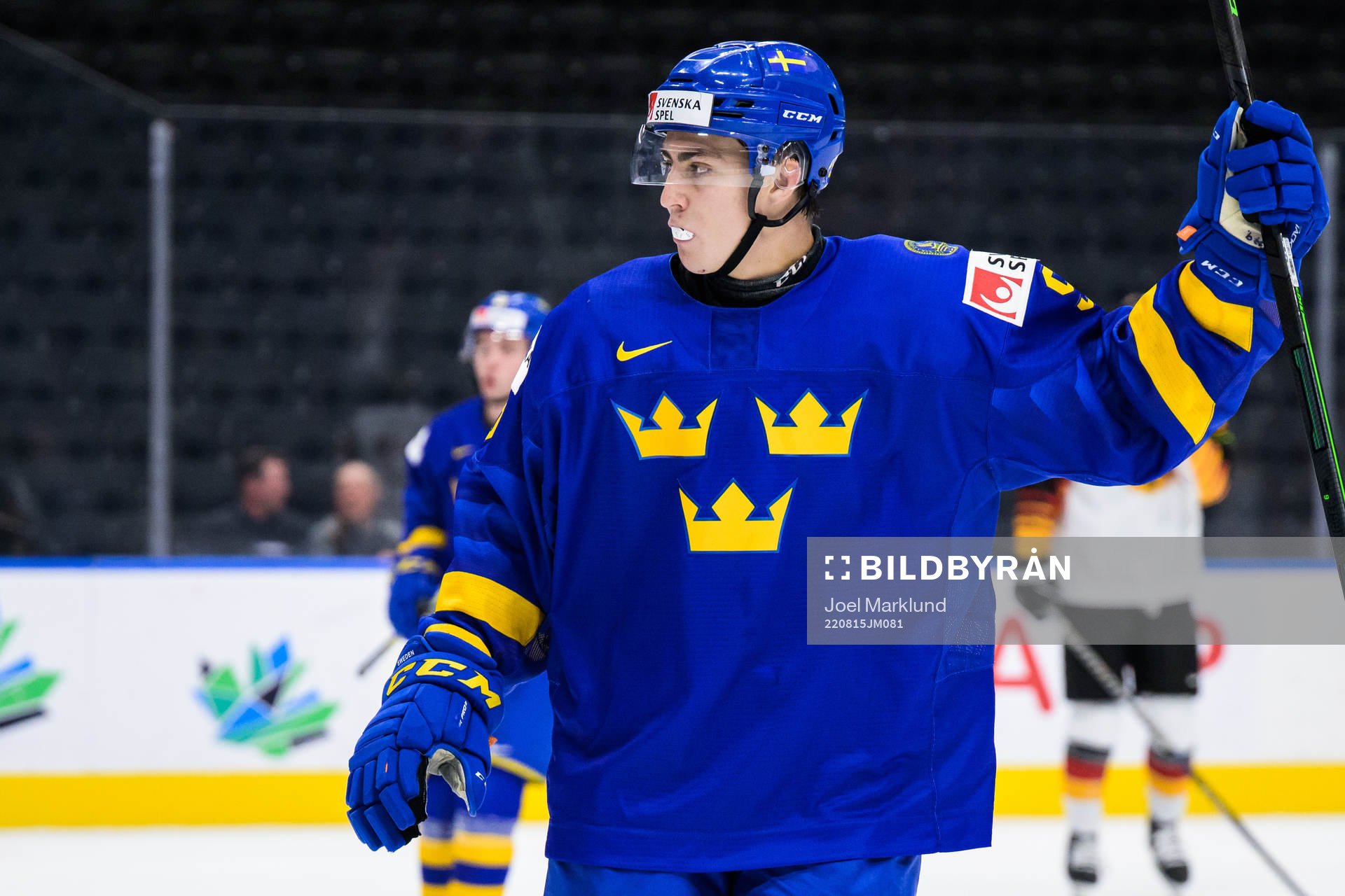 Daniel Ljungman of Sweden celebrates