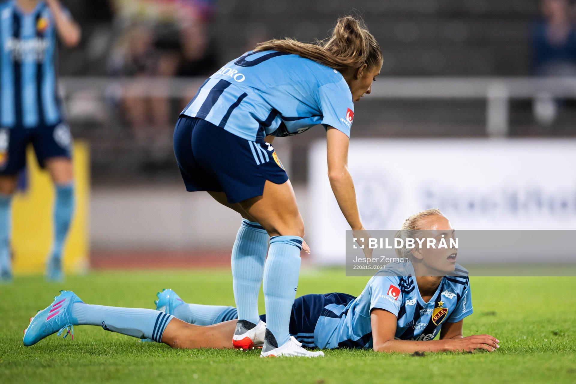 Djurgårdens Sara Lilja Vidlund deppar
