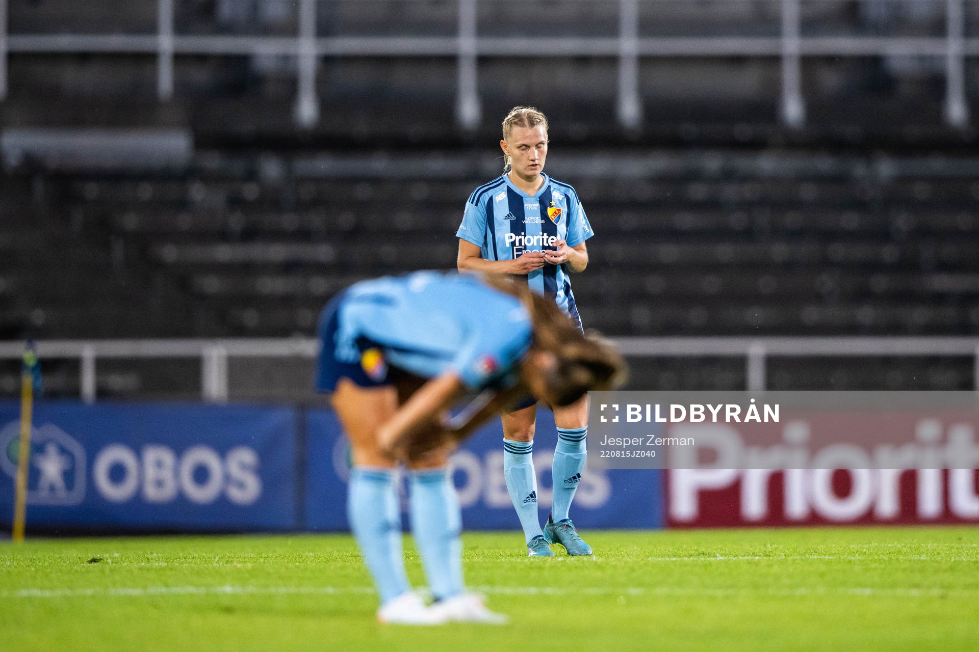 Djurgårdens Sara Olai deppar