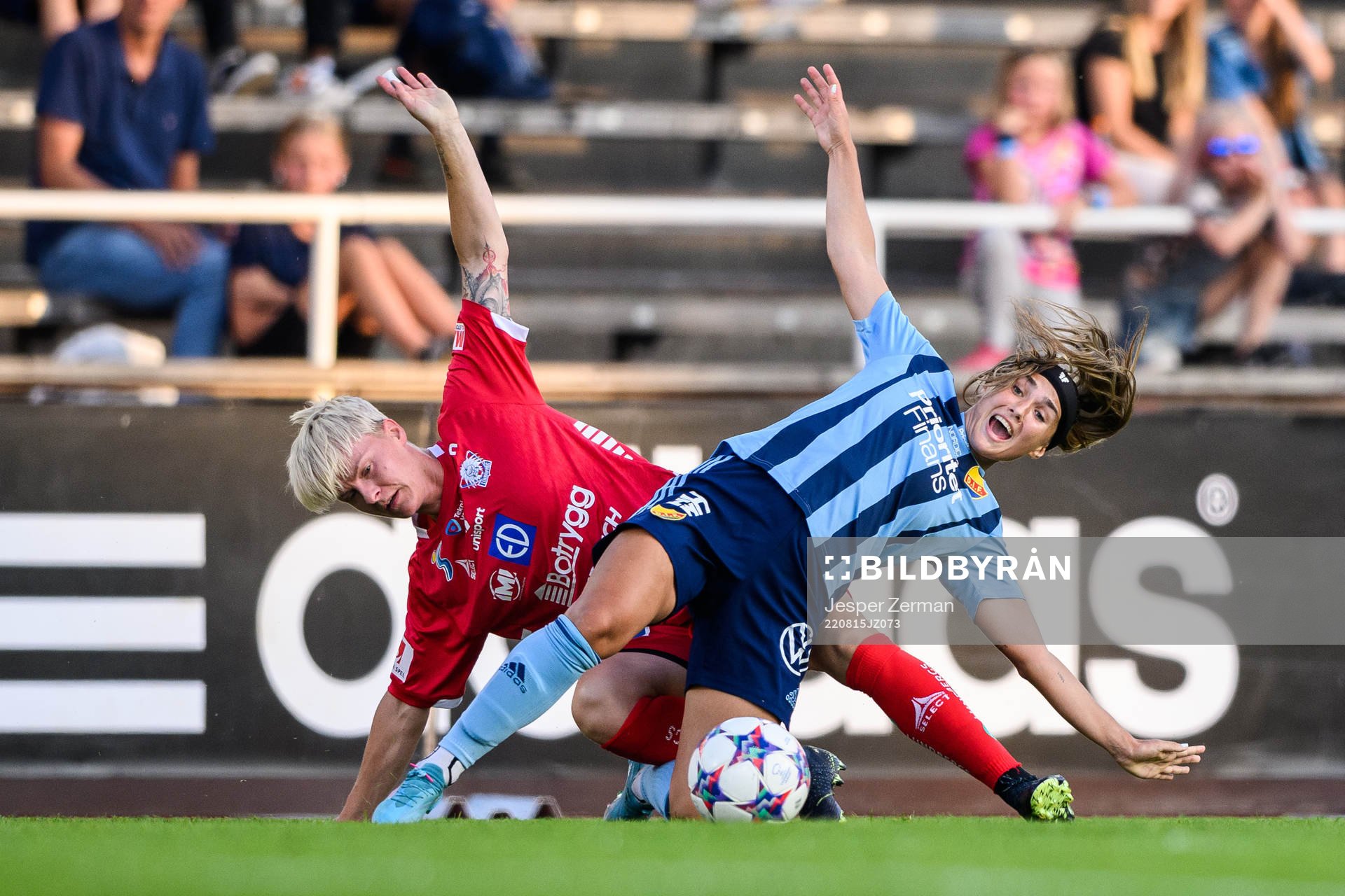 Linköpings Nilla Fischer och Djurgårdens Lova Lundin