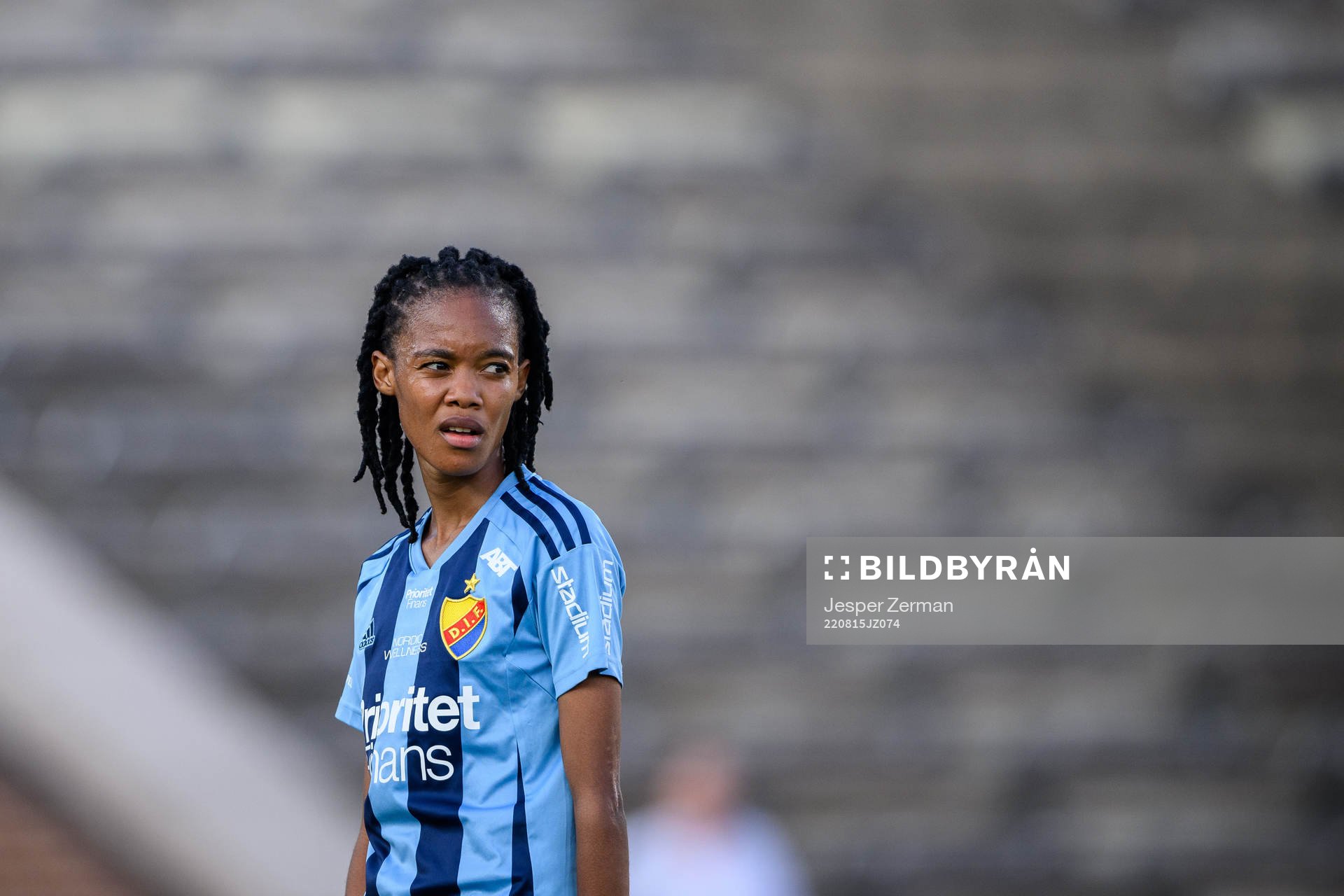 Djurgårdens Linda Maserame Motlhalo