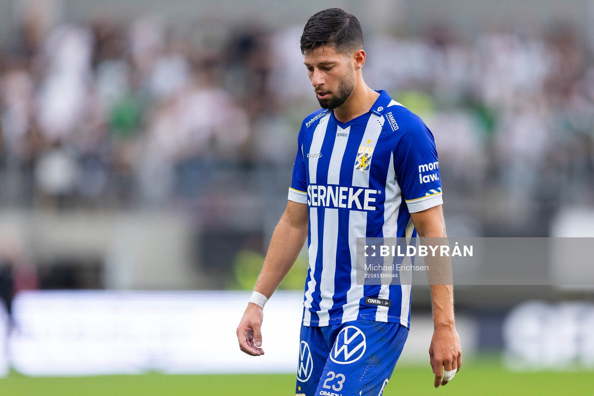 IFK Göteborgs Kevin Yakob deppar
