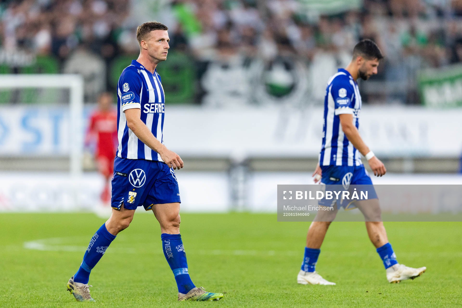 IFK Göteborgs Carl Johansson och Kevin Yakob