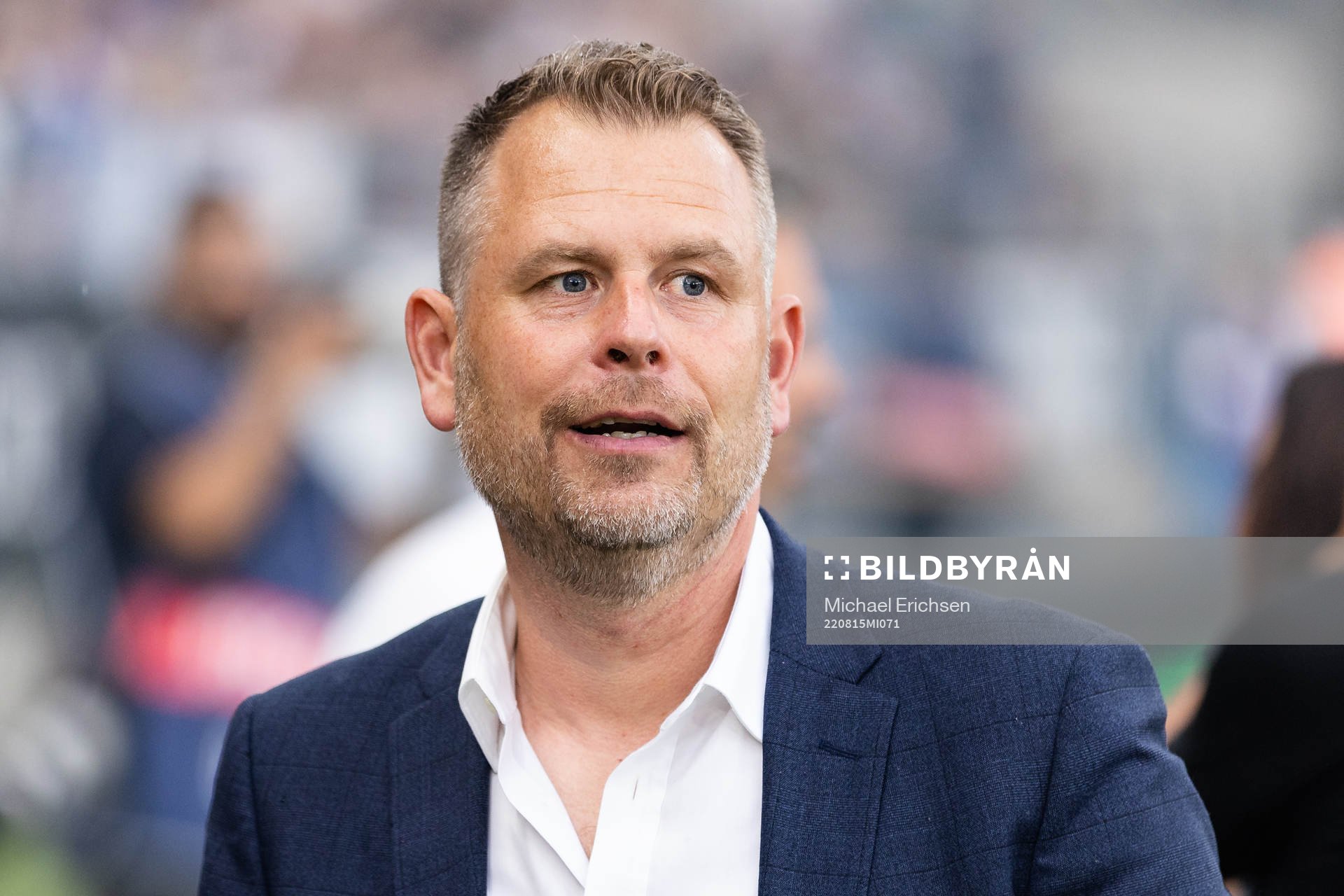 IFK Göteborgs tränare Mikael Stahre innan