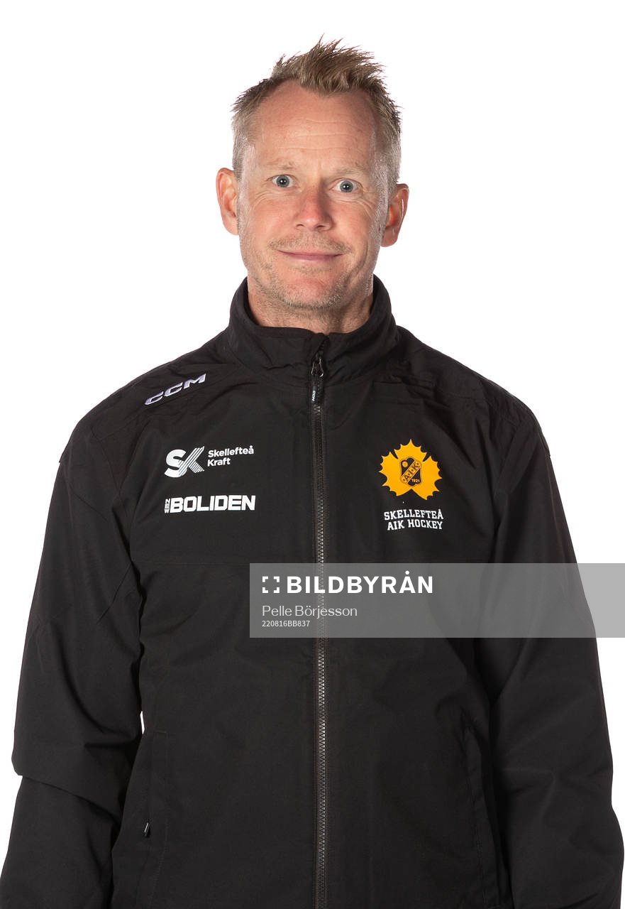 Skellefteås Tränare Robert Ohlsson