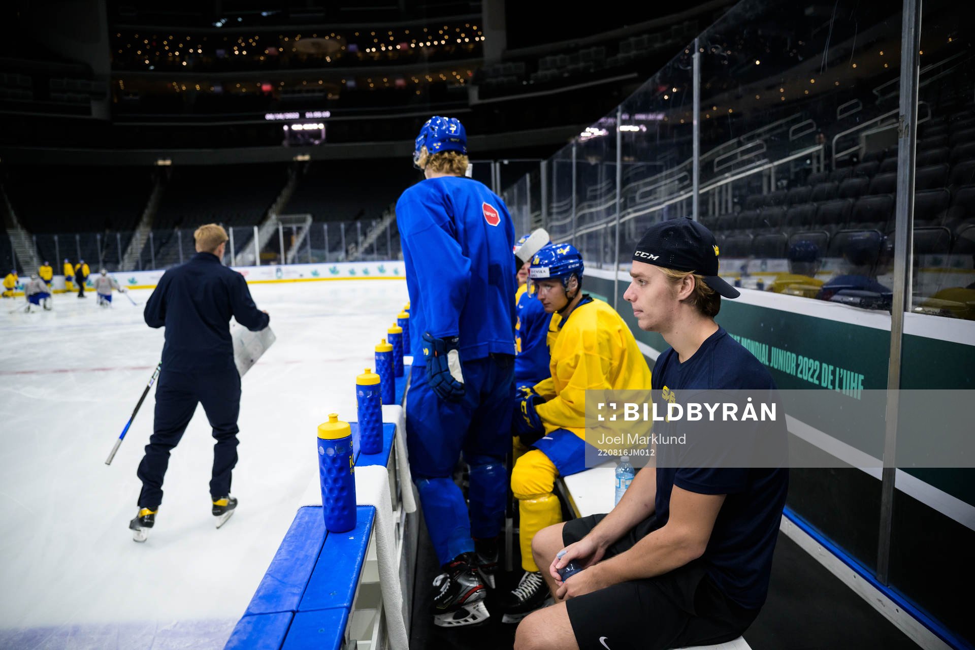 Leo Lööf of Sweden at a practice session
