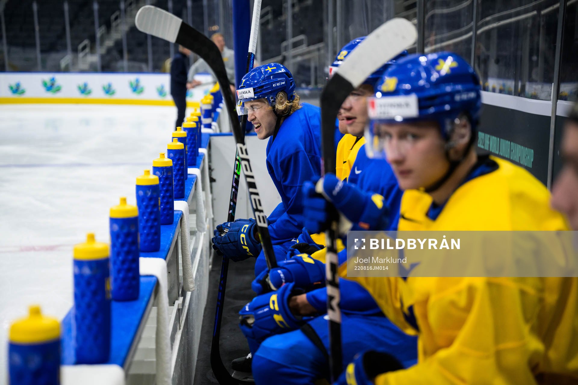 Simon Edvinsson of Sweden at a practice session