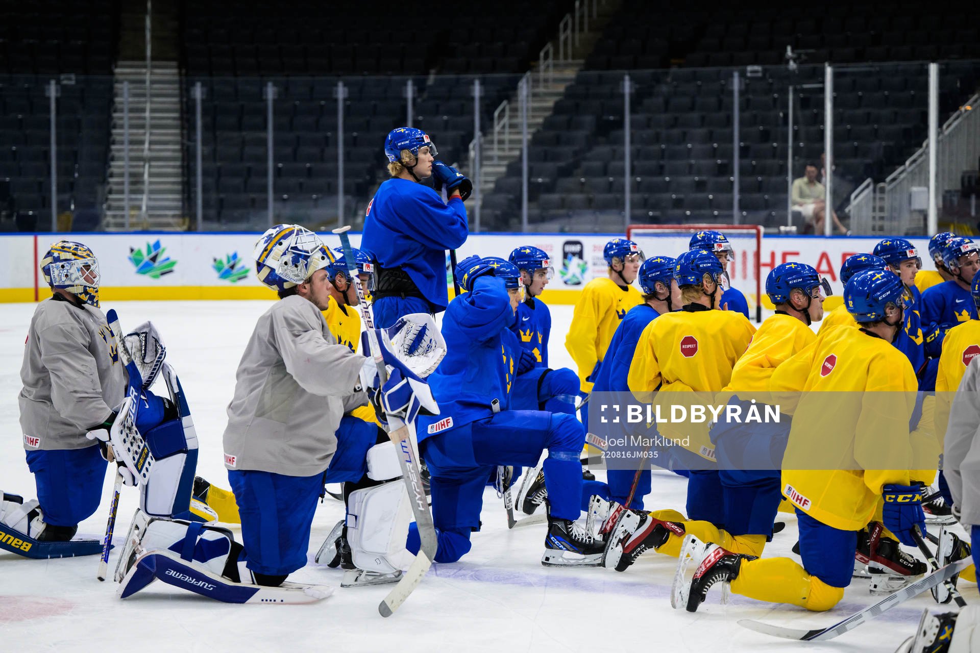 Simon Edvinsson of Sweden at a practice session