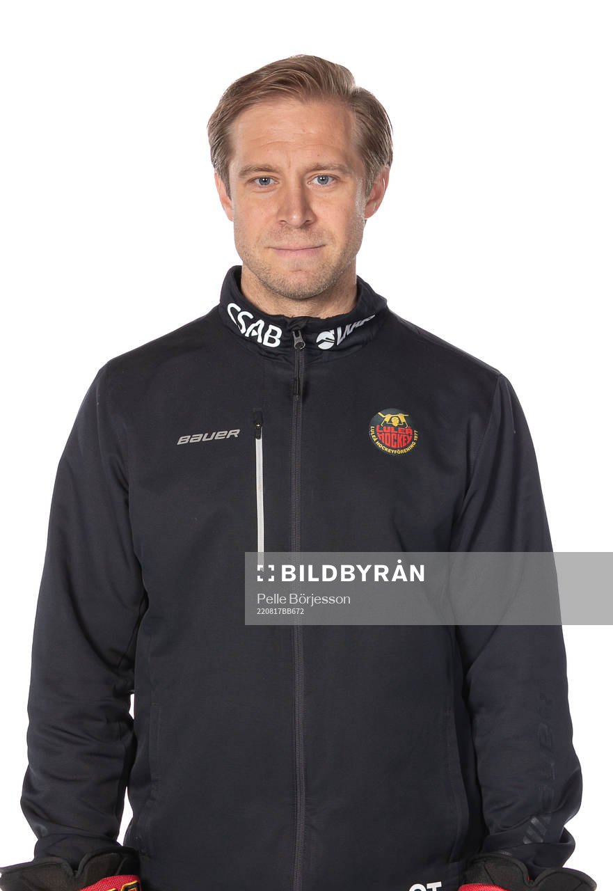 Luleås målvaktstränare Gusten Törnqvist