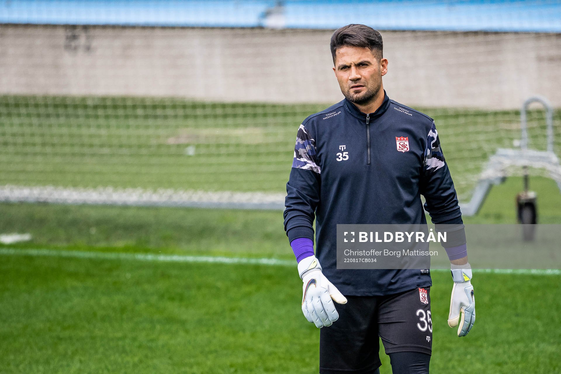 Goalkeeper Ali Sasal Vural