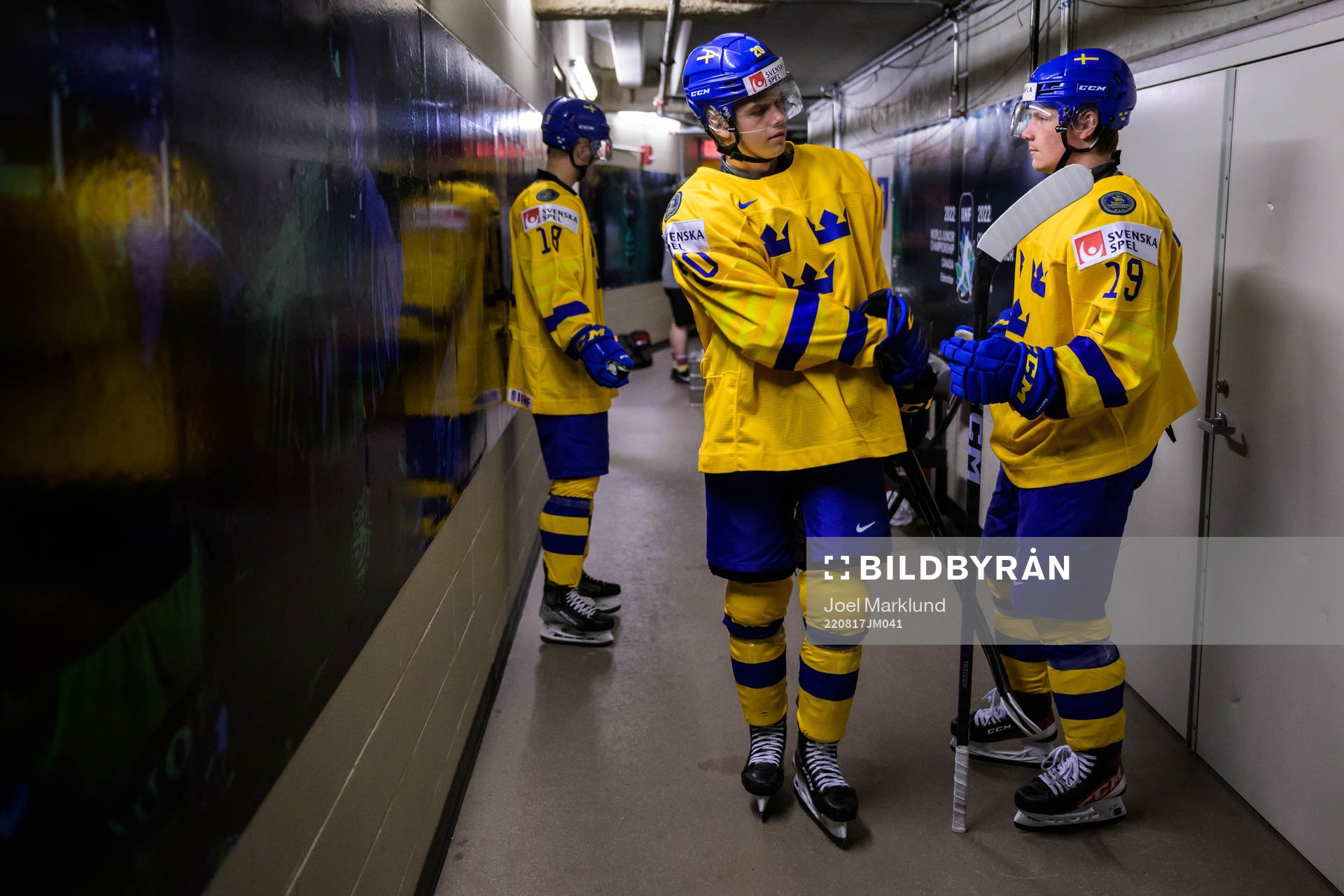 Linus Sjödin, Albert Sjöberg and Victor Stjernborg of