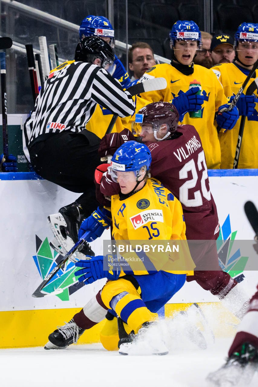Åke Stakkestad of Sweden and Sandis Vilmanis of Latvia
