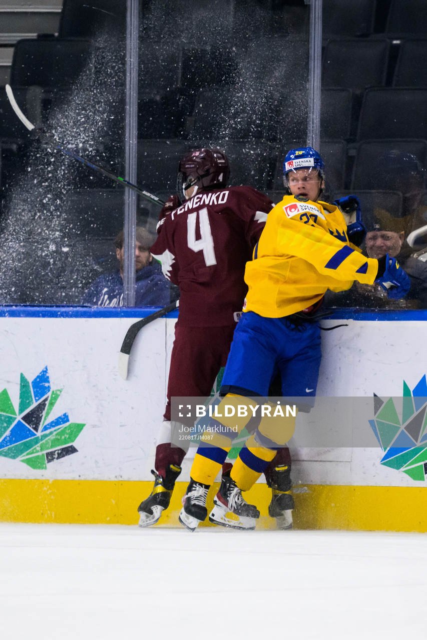 Niks Fenenko of Latvia and Albert Sjöberg of Sweden