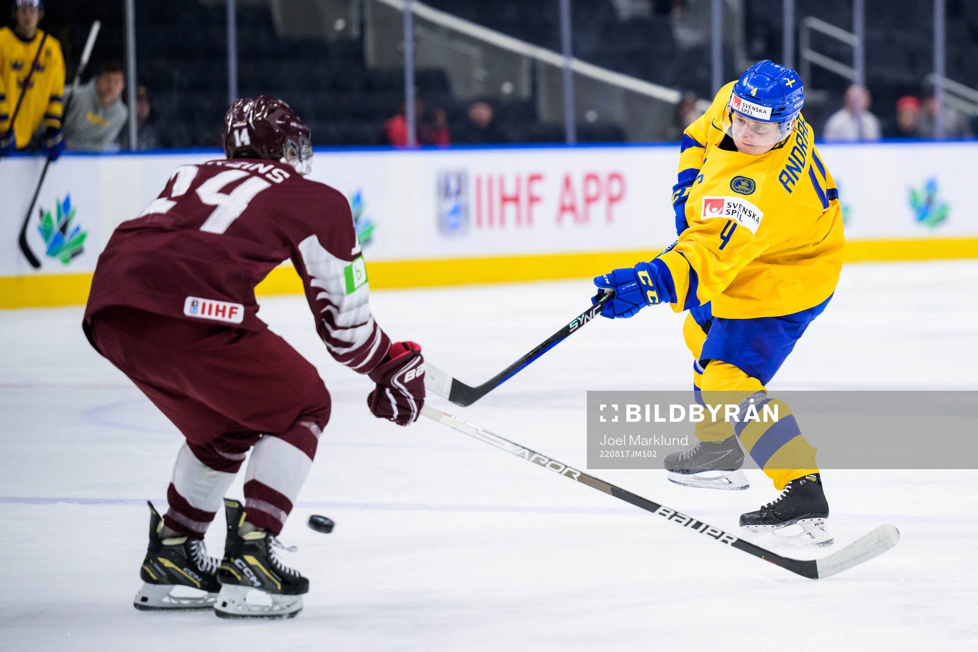 Emil Andrae of Sweden