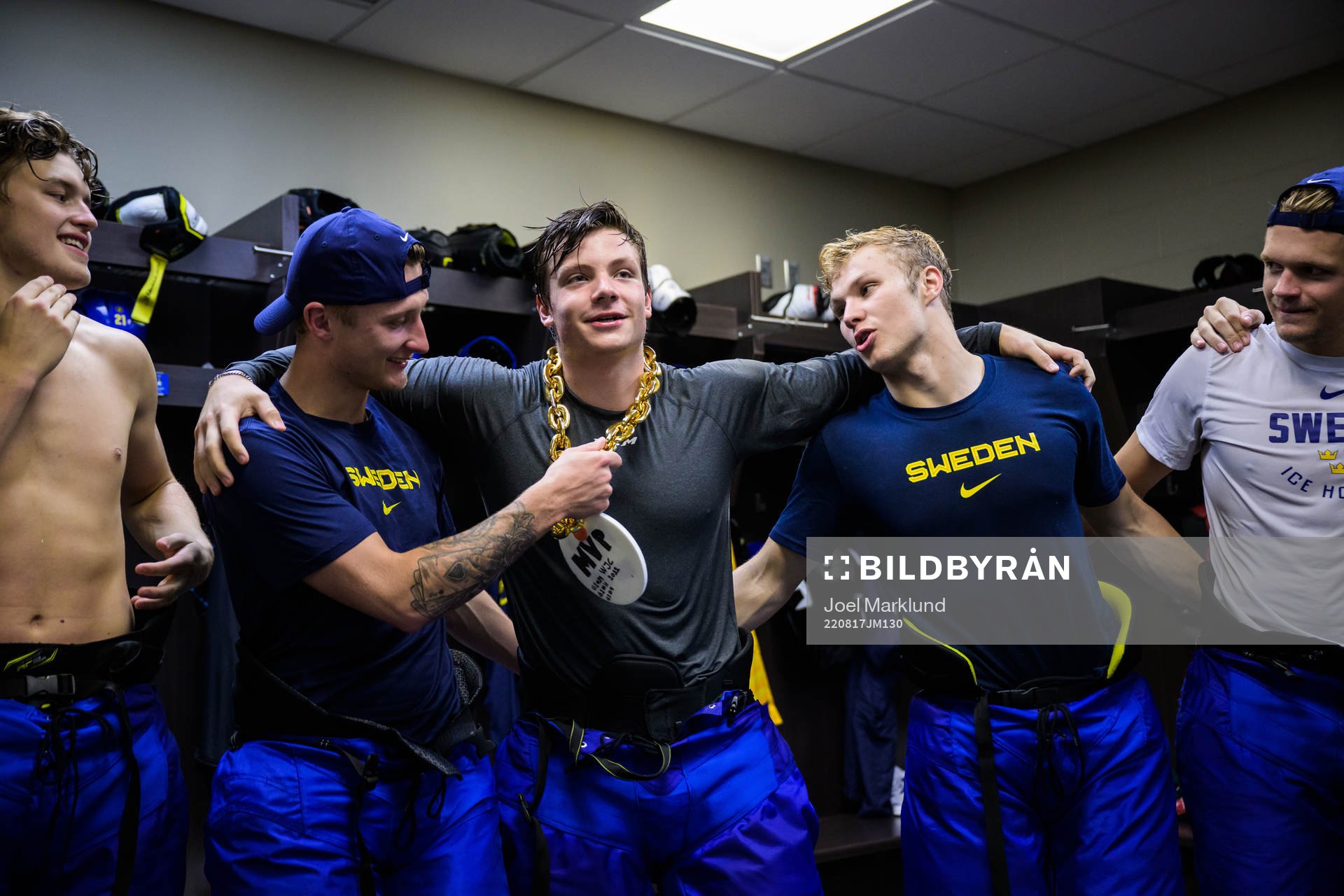 Oskar Olausson, Oskar Magnusson, Victor Stjernborg, Fabian