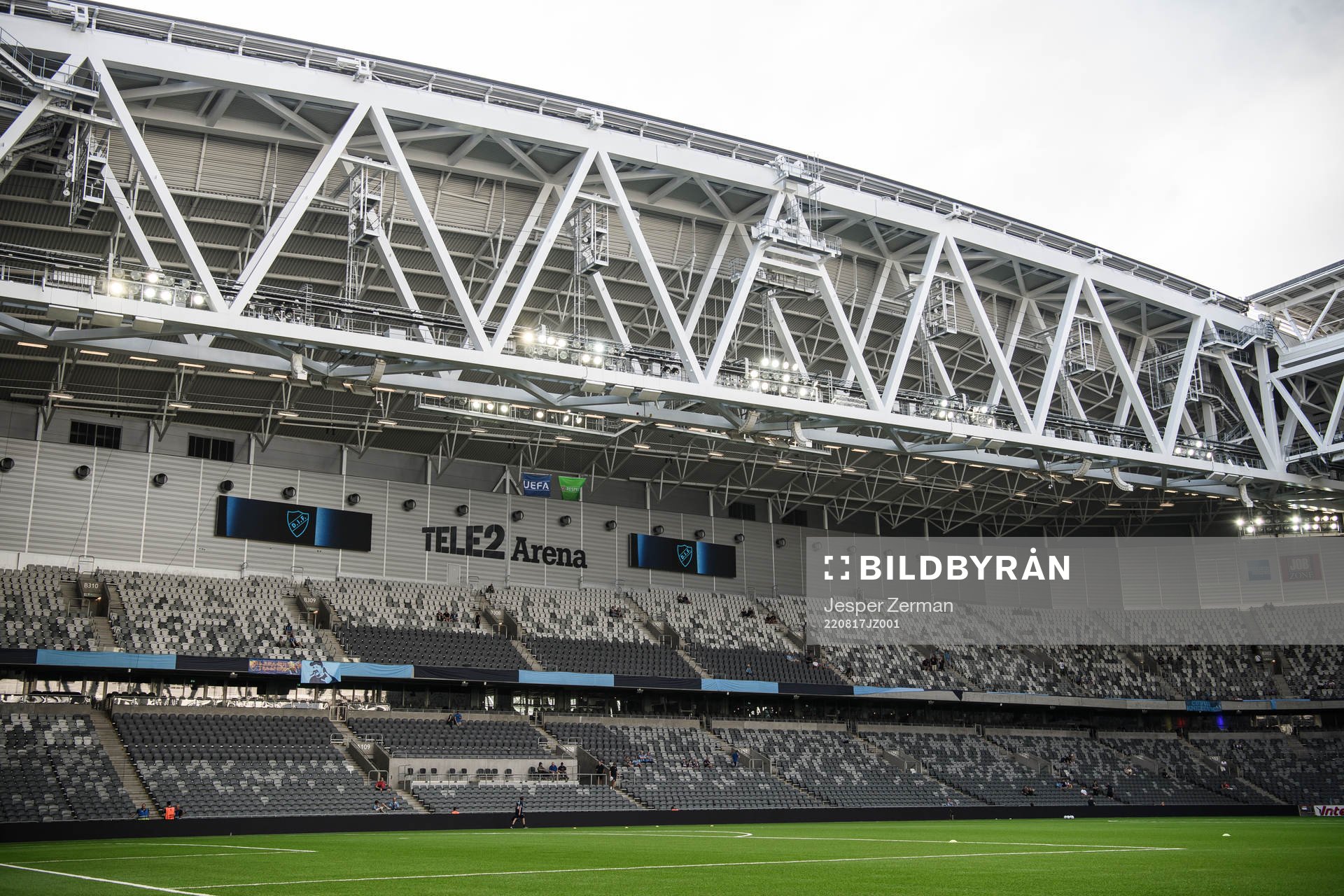 Interior view of Tele2 Arena