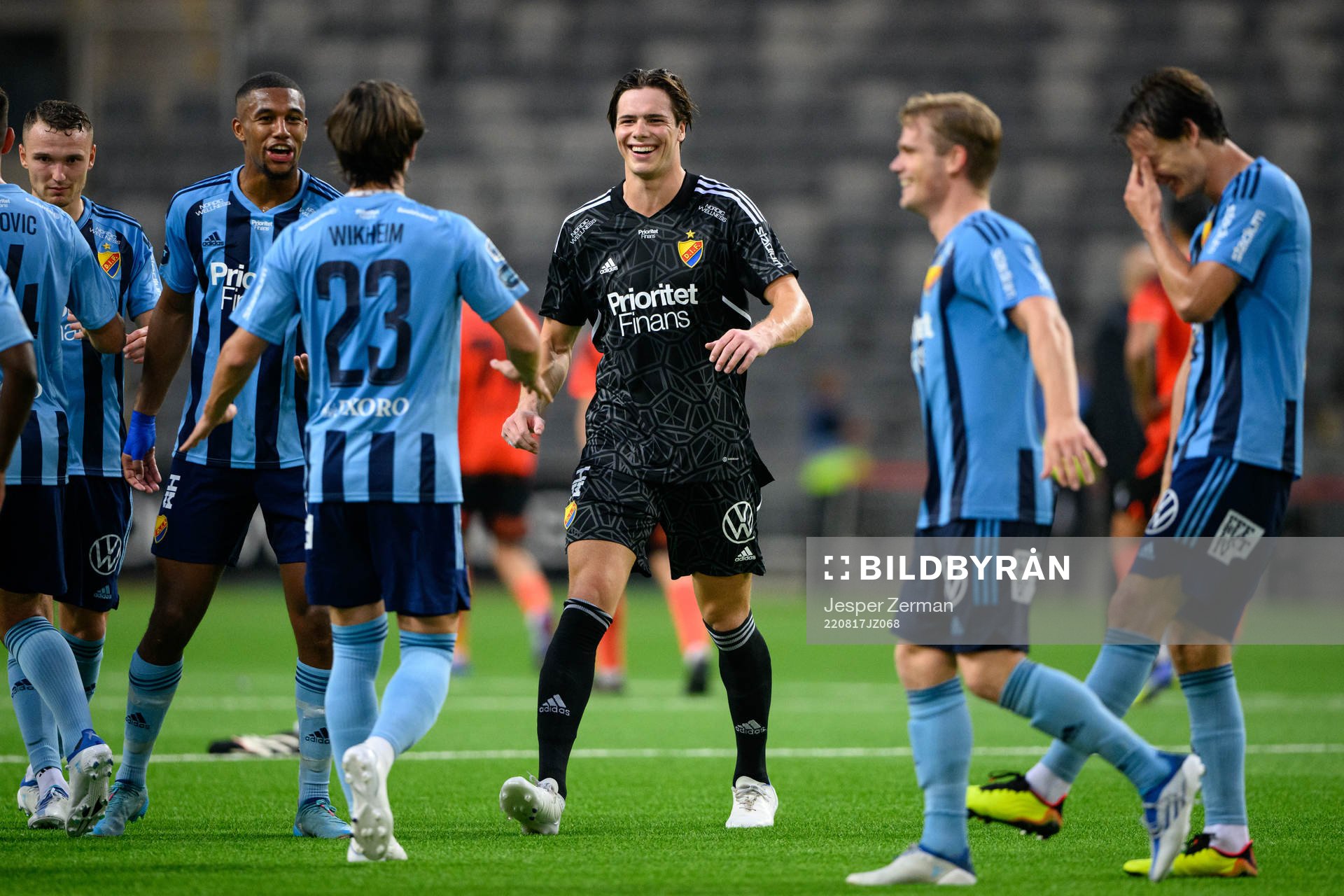 Goalkeeper Jacob Widell Zetterström of Djurgården