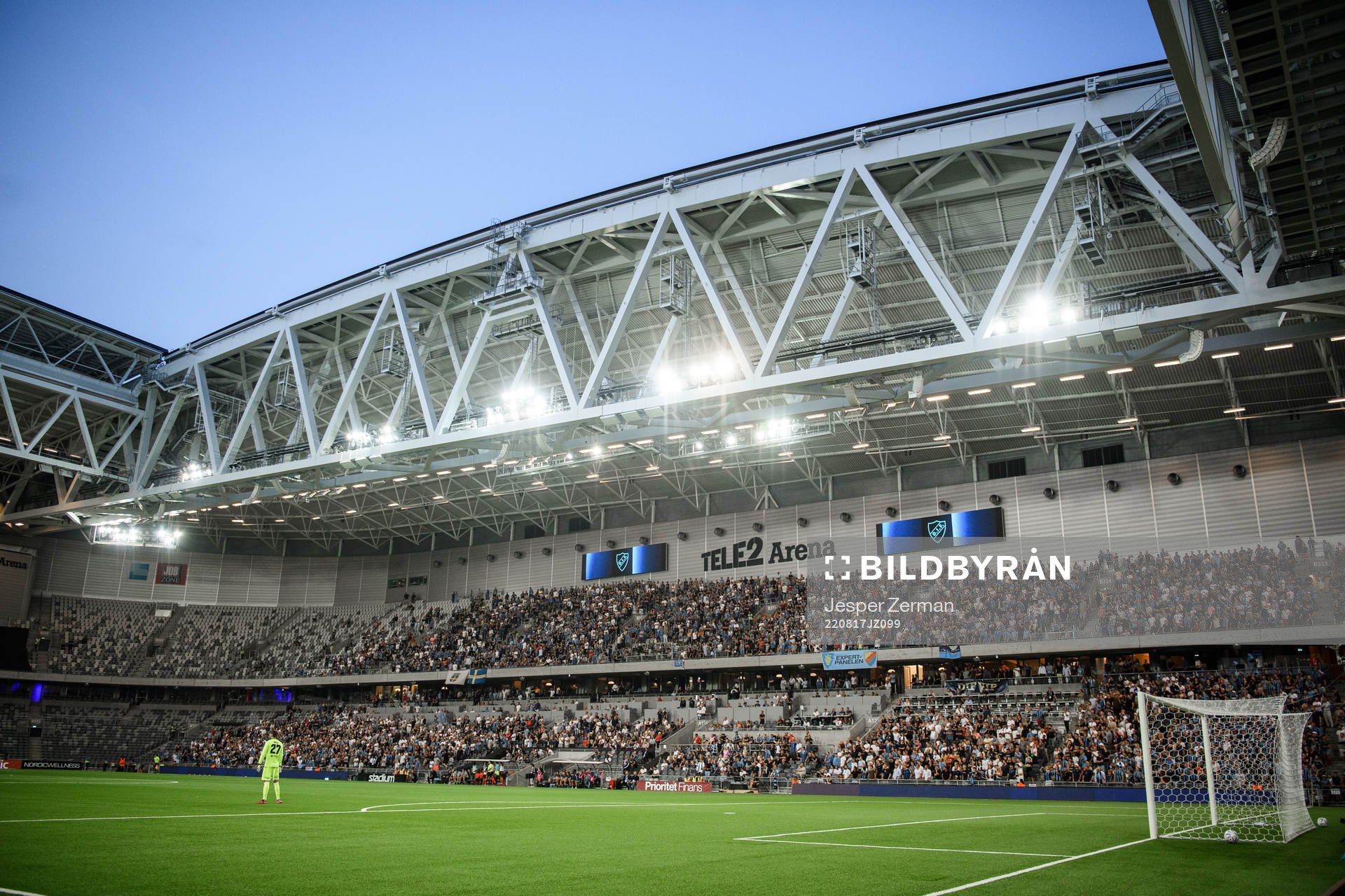 Interior view of Tele2 Arena
