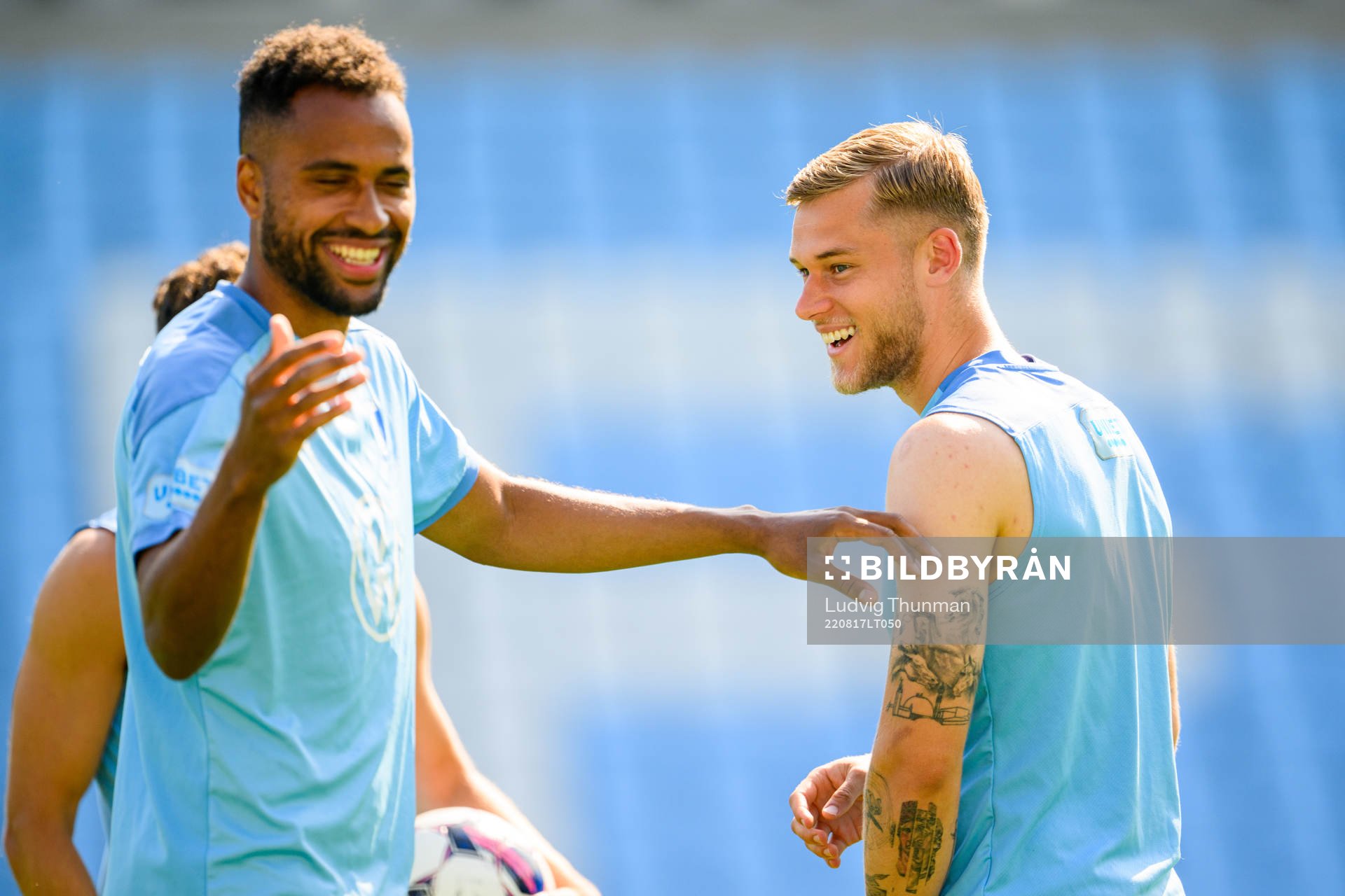 Isaac Kiese Thelin and Felix Beijmo