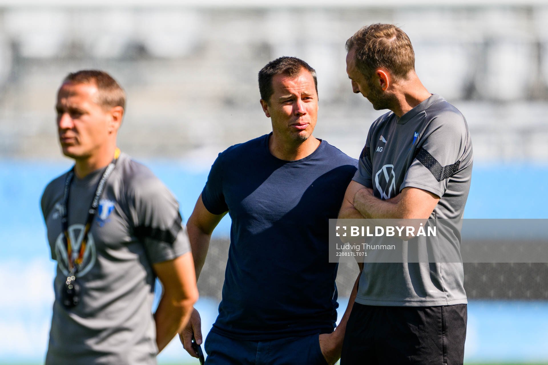 Daniel Andersson, head of sports and head coach Andreas