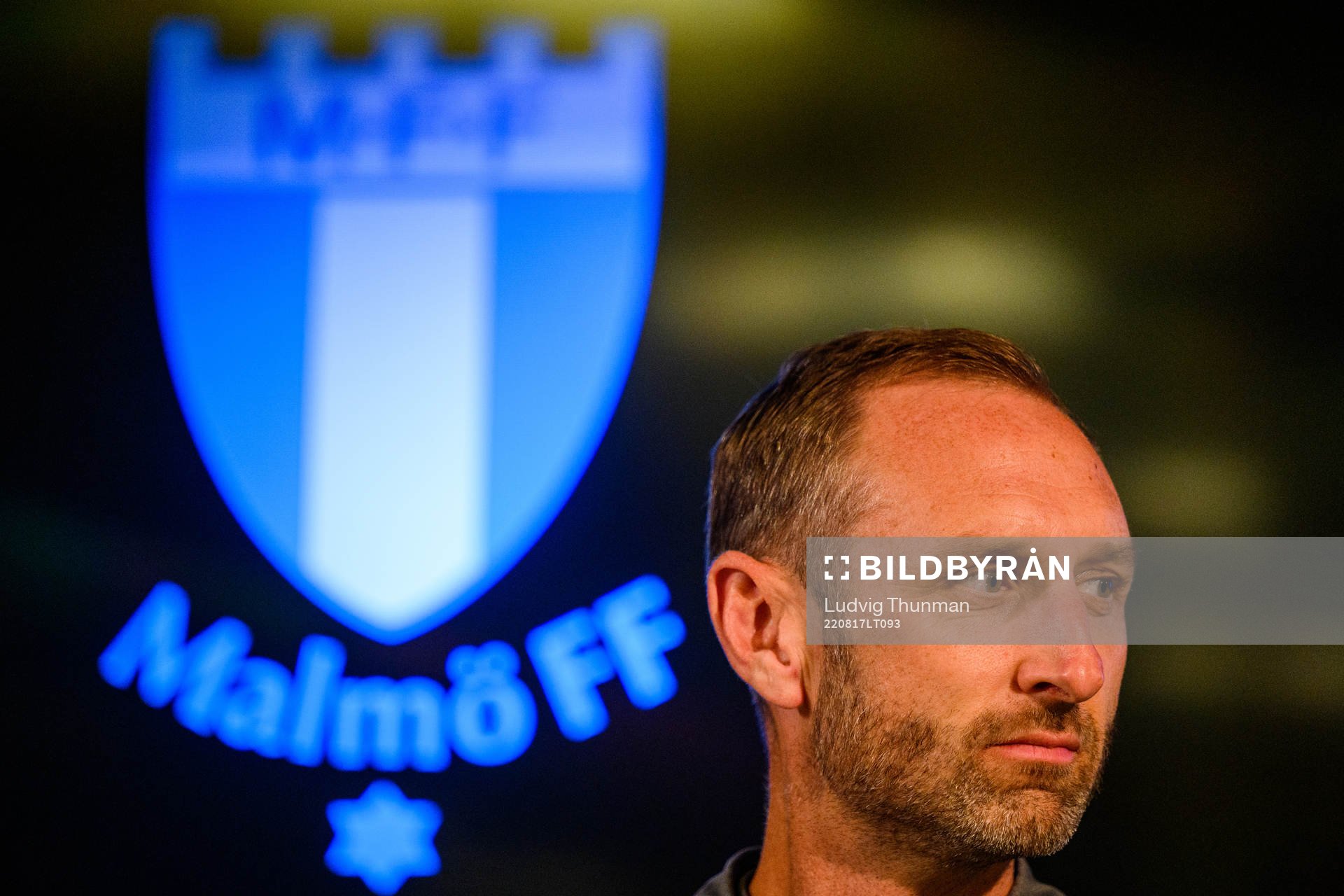 Head coach Andreas Georgson