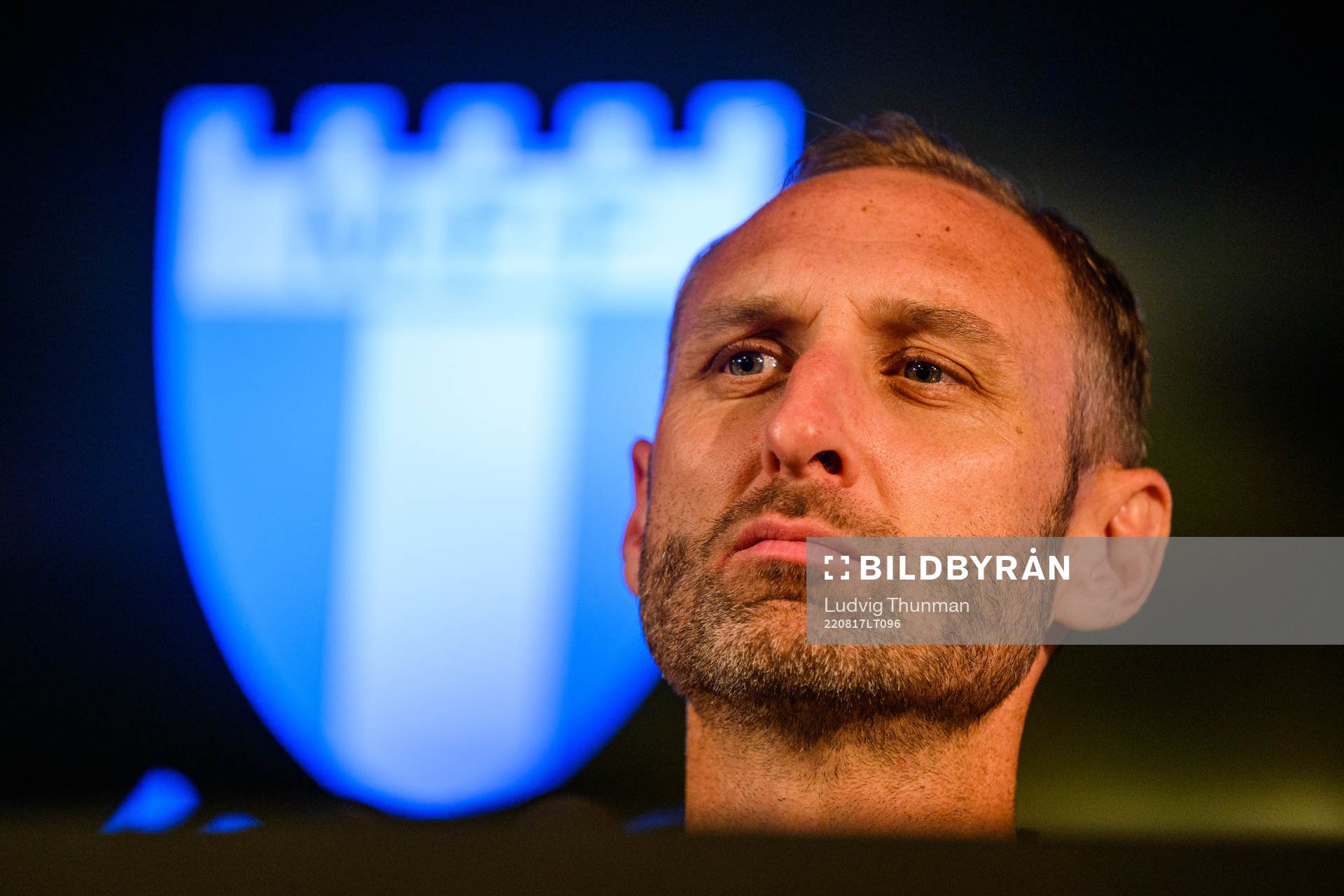 Head coach Andreas Georgson