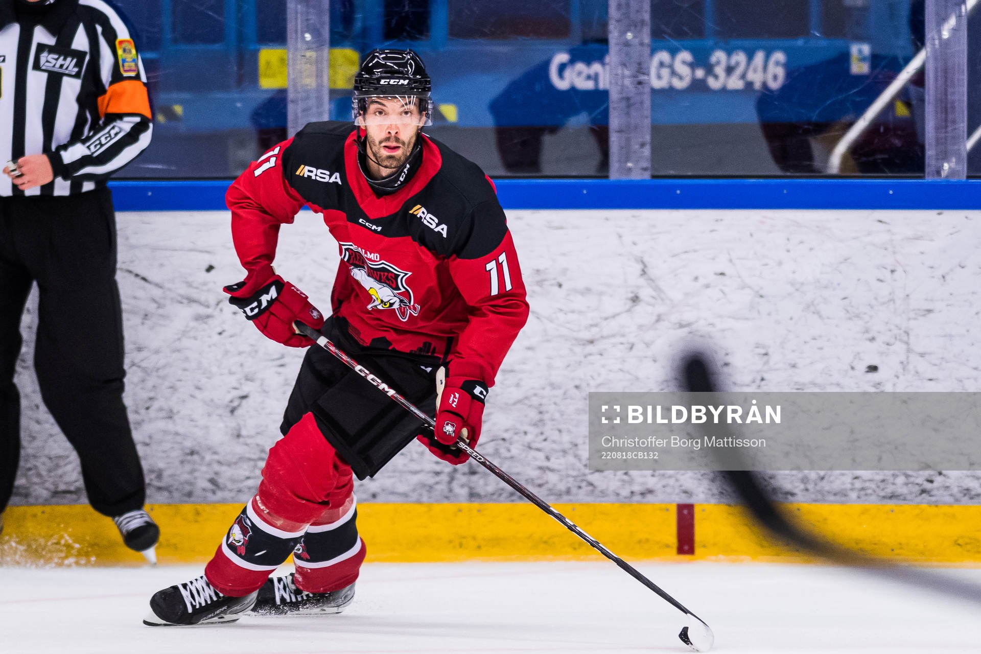 Malmö Redhawks Markus Lauridsen