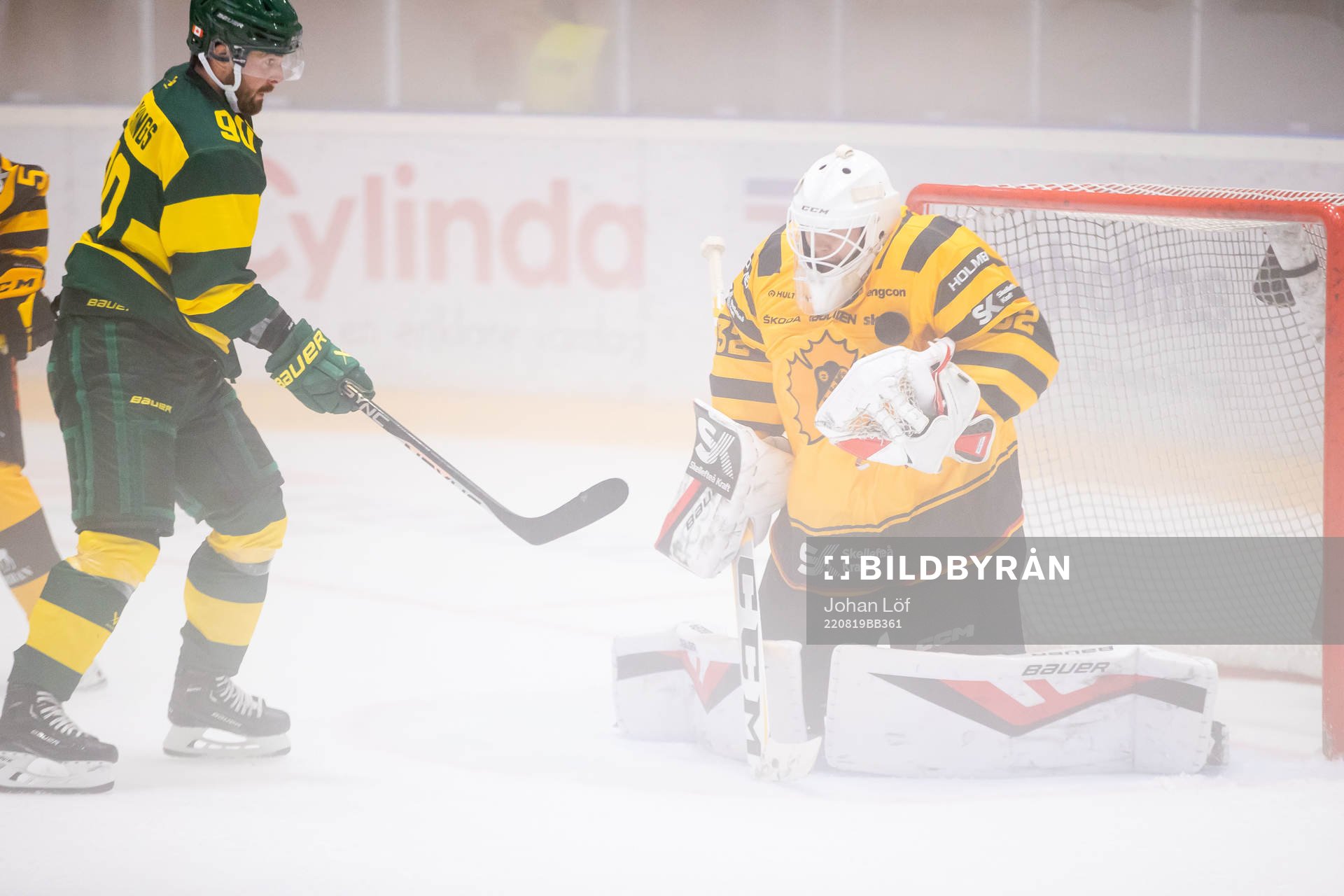 Skellefteås målvakt Linus Söderström