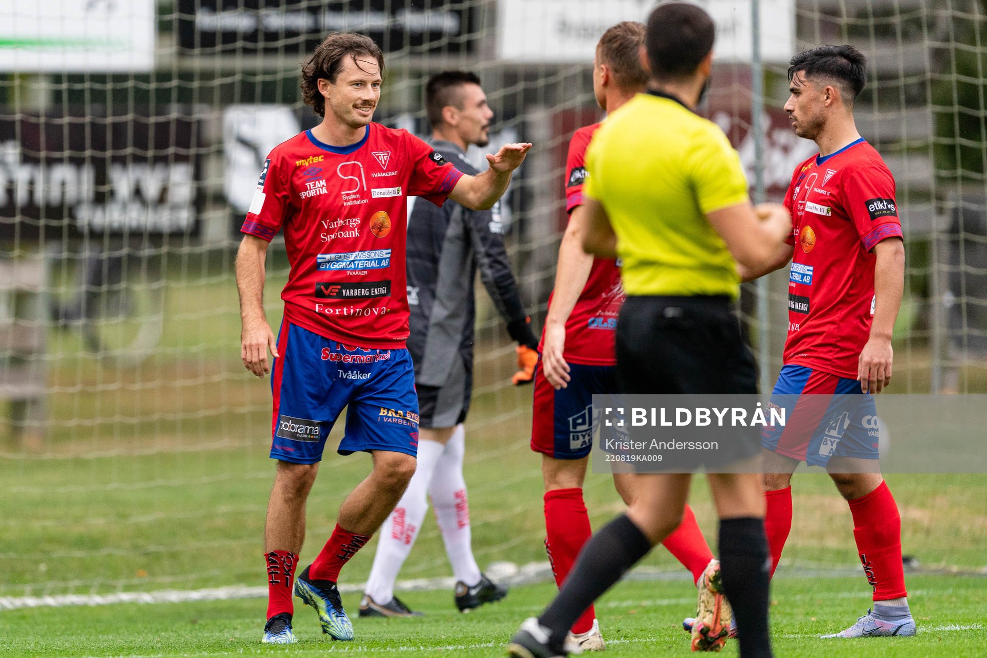 Tvååkers Rasmus Andersson jublar
