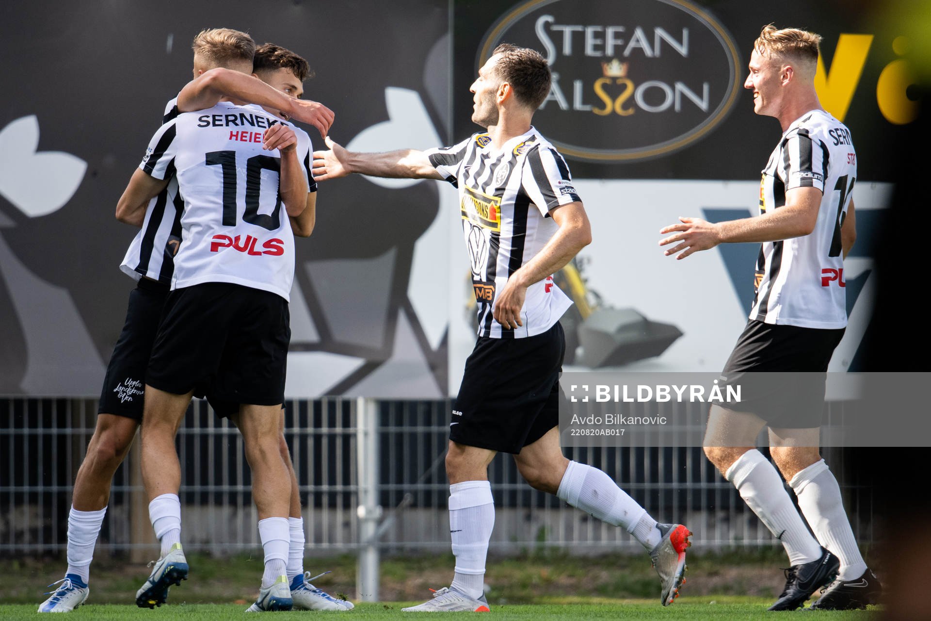 Landskronas Camil Jebara, Melker Heier och Alexander Tkacz