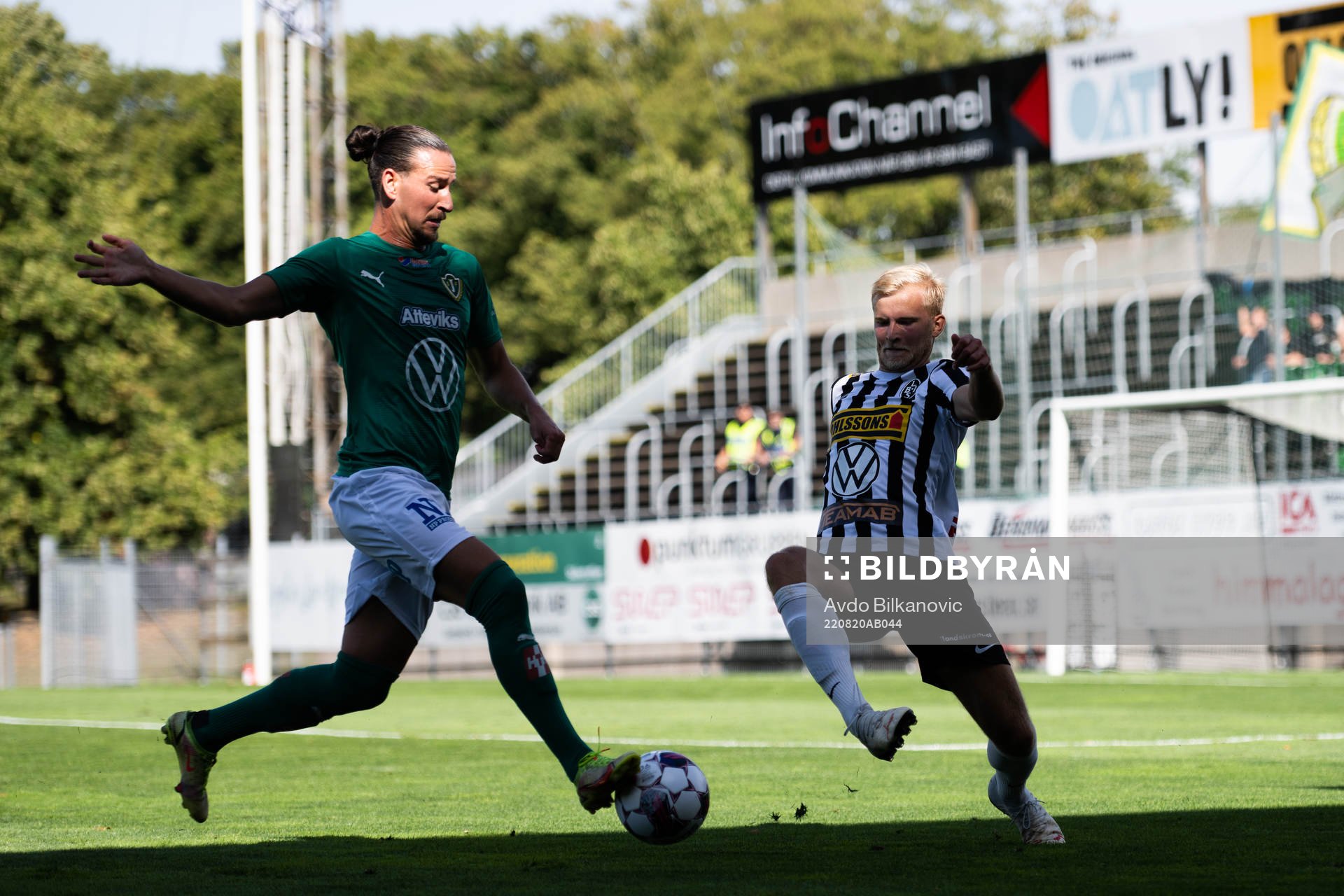 Landskronas Johan Rapp och Jönköpings Edin Hamidovic