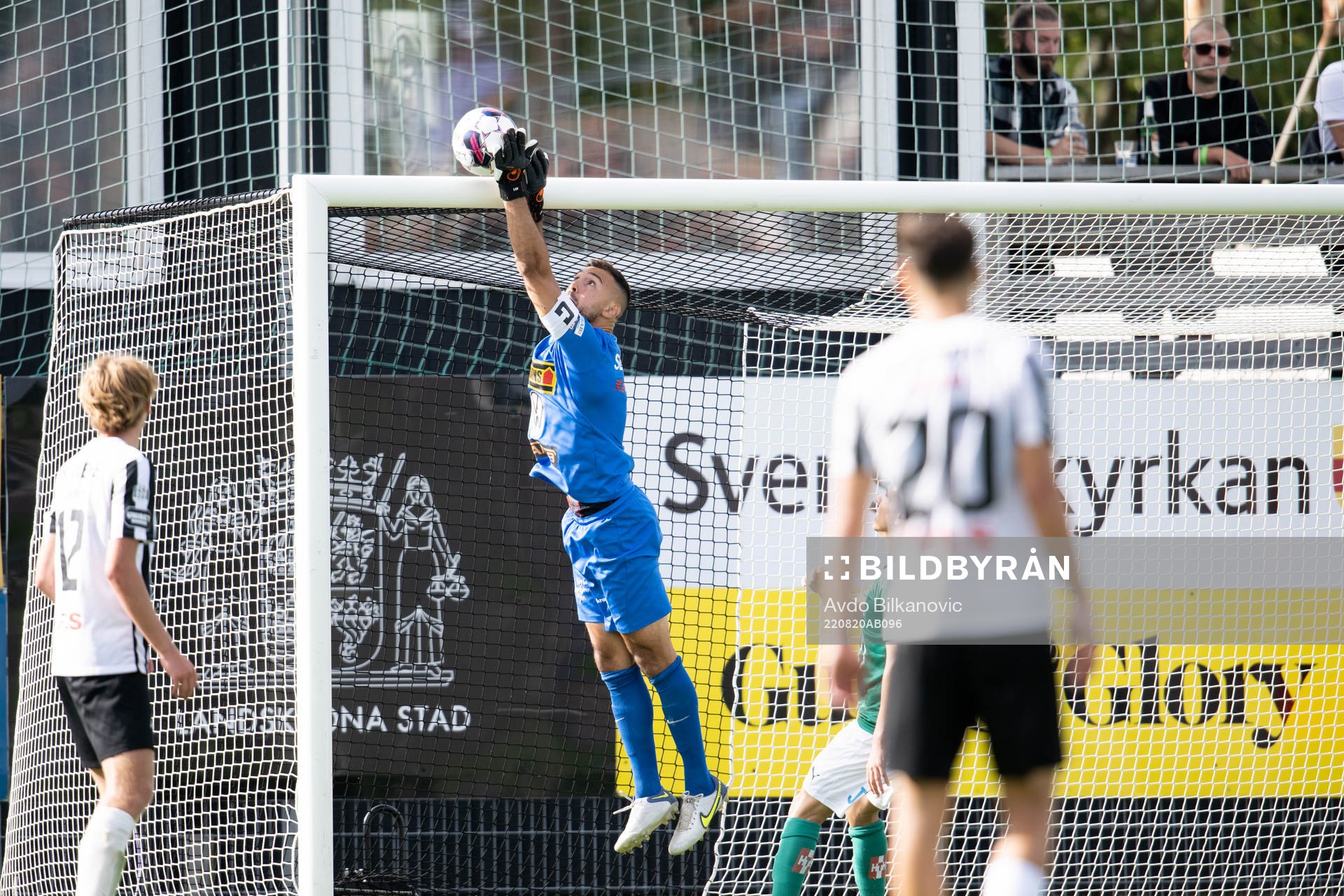 Landskronas målvakt Amr Kaddoura