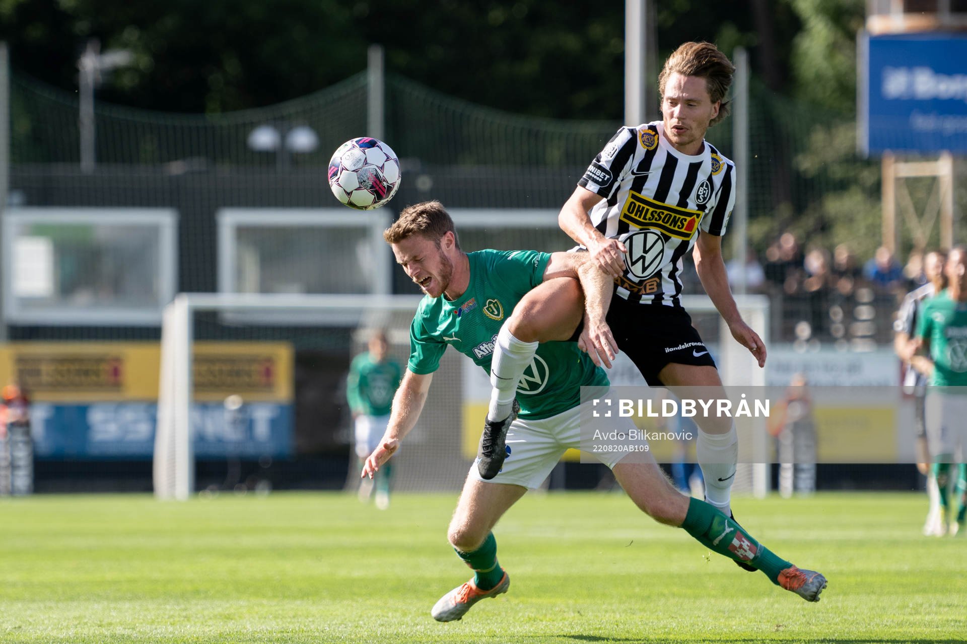 Landskronas Filip Ottosson mot Jönköpings Daniel Ljung