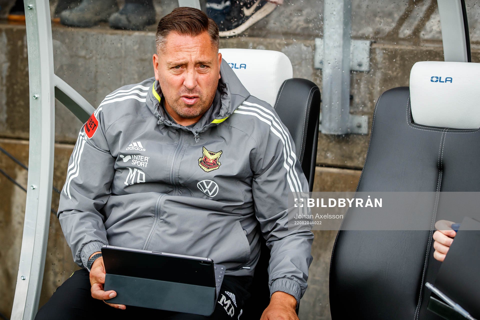 Östersunds tränare Magnus Powell