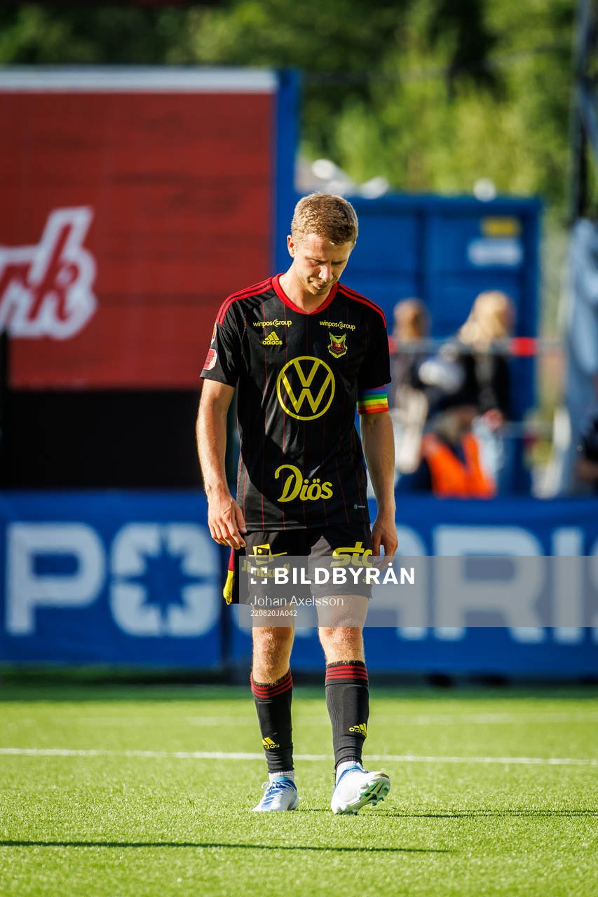 Östersunds Ludvig Fritzson  deppar