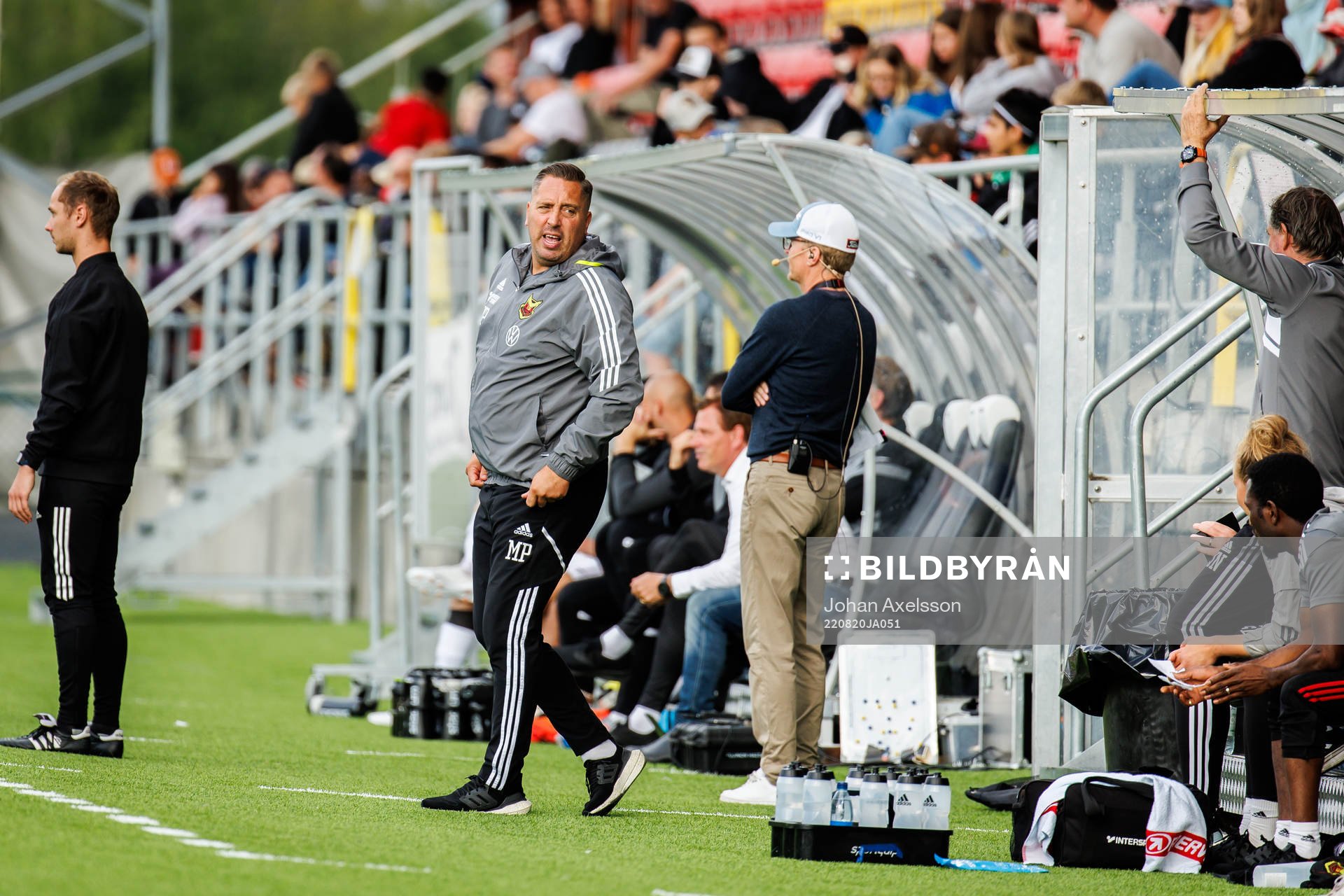 Östersunds tränare Magnus Powell