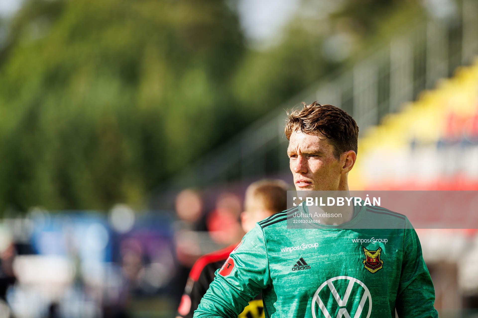 Östersunds målvakt Andrew Mills deppar