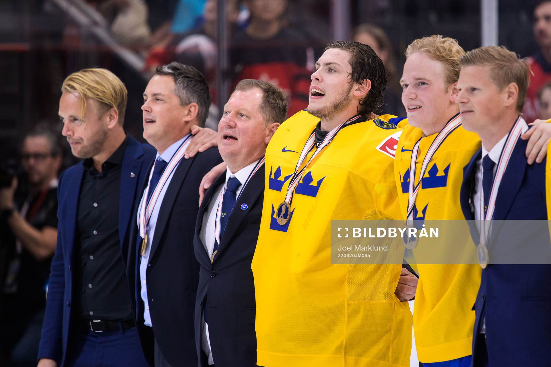 Head coach Tomas Montén, assistant coach Patrik Andersson,